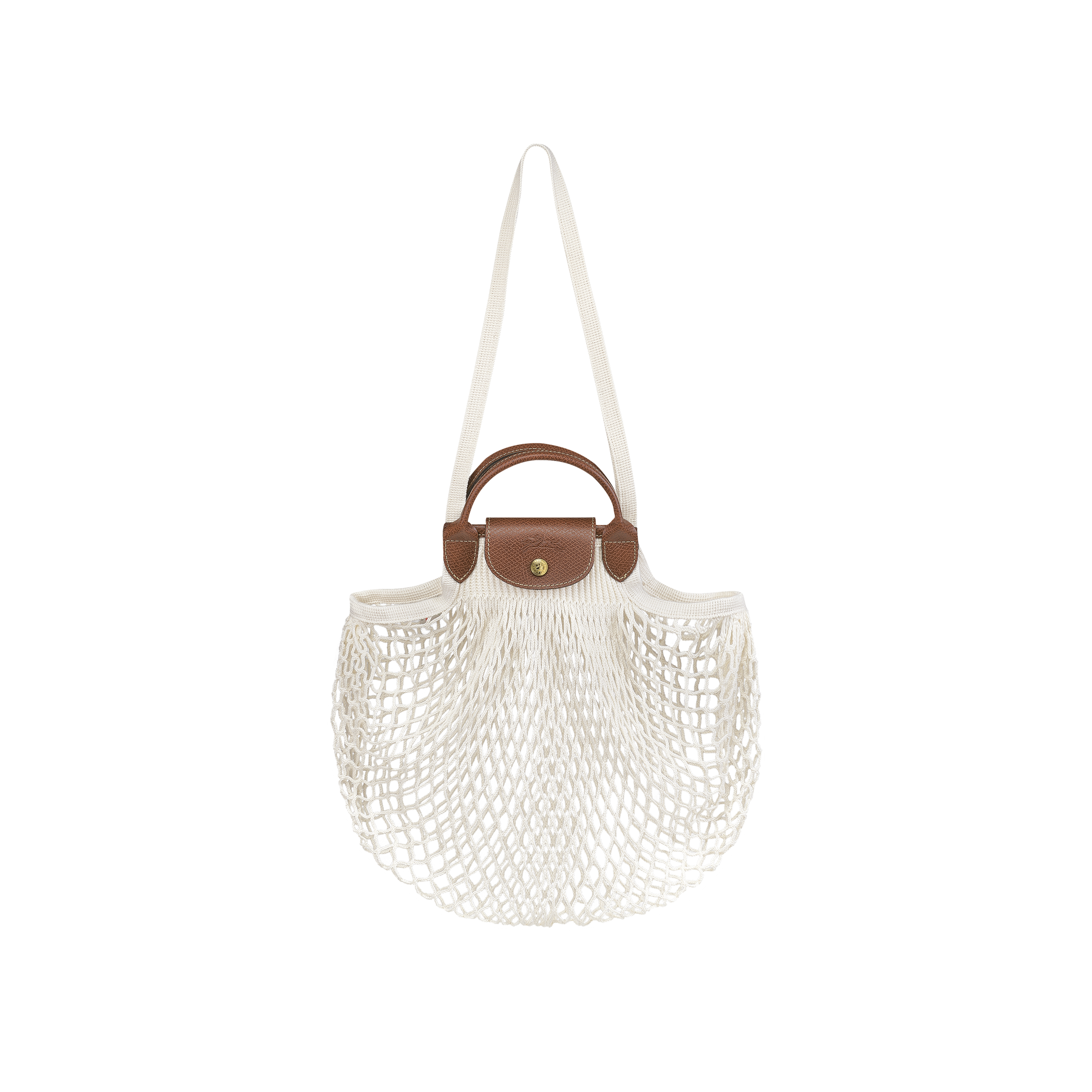 Túi lưới Le Pliage Filet L – Ecru