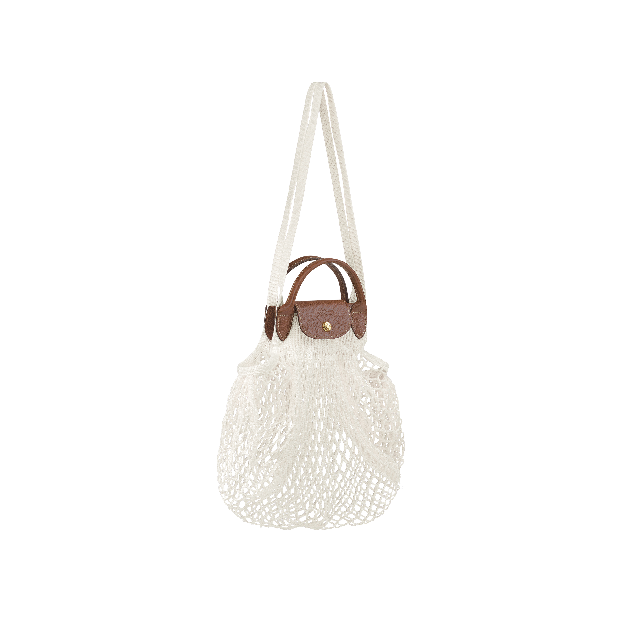 Túi lưới Le Pliage Filet L - Ecru