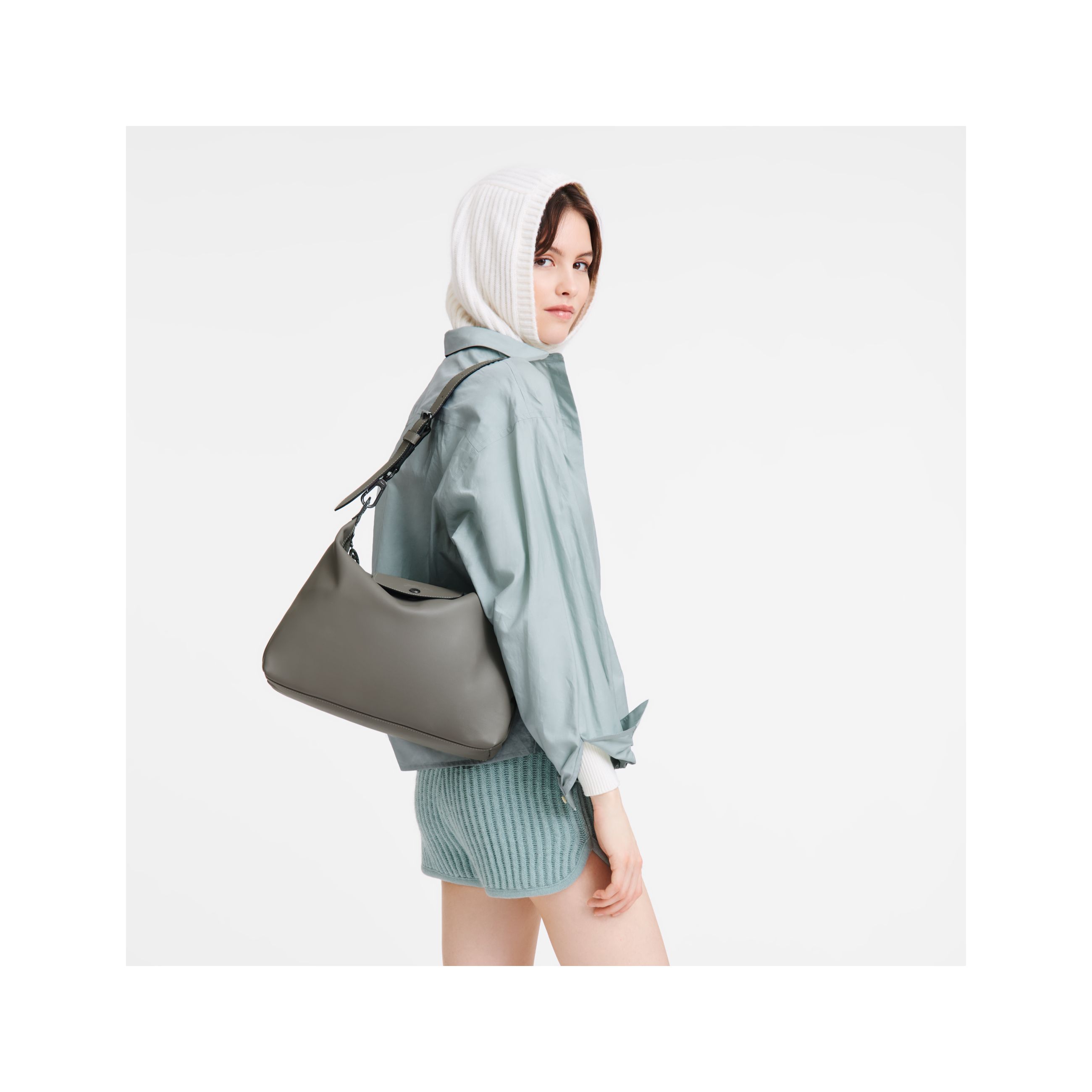Túi hobo Le Pliage Xtra M - Turtledove