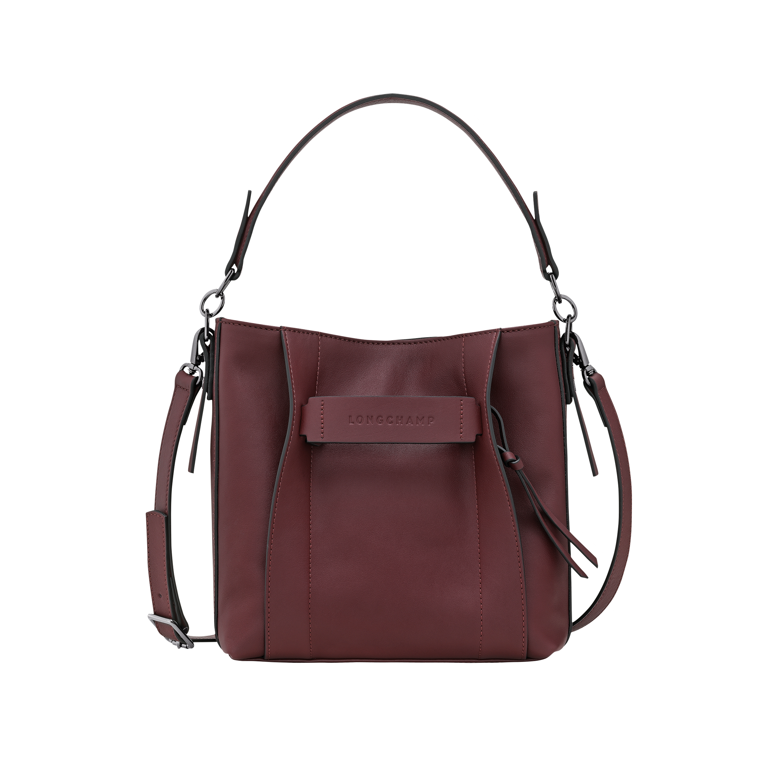 Túi đeo chéo Longchamp 3D S – Burgundy