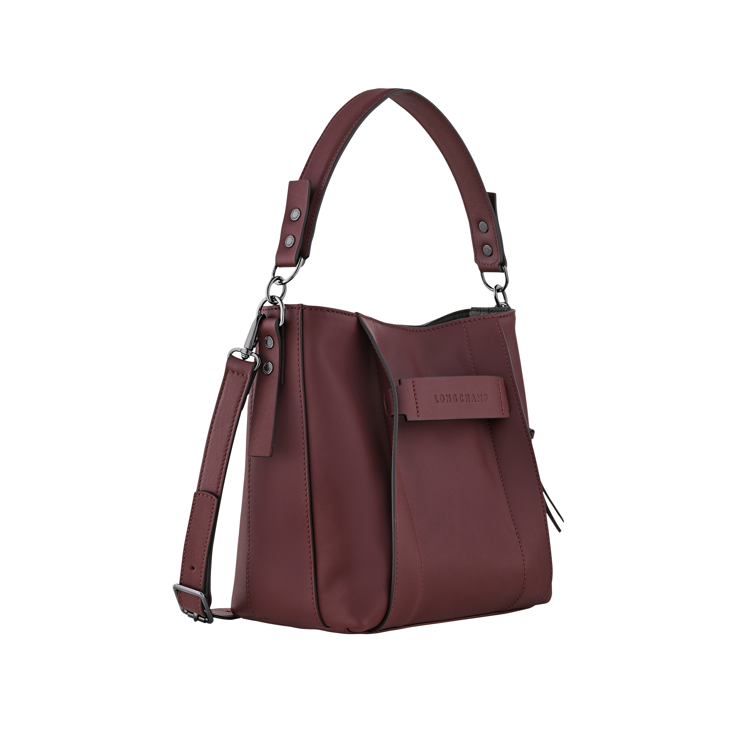 Túi đeo chéo Longchamp 3D S - Burgundy