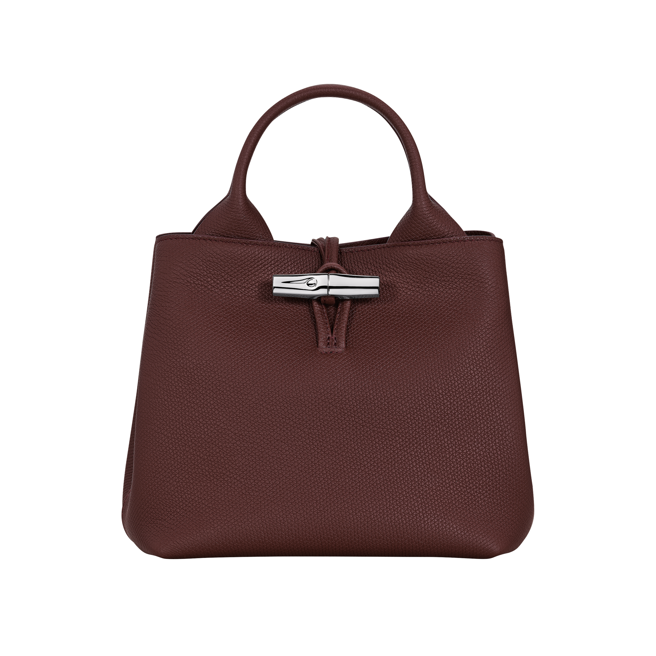 Túi xách tay Le Roseau S – Burgundy