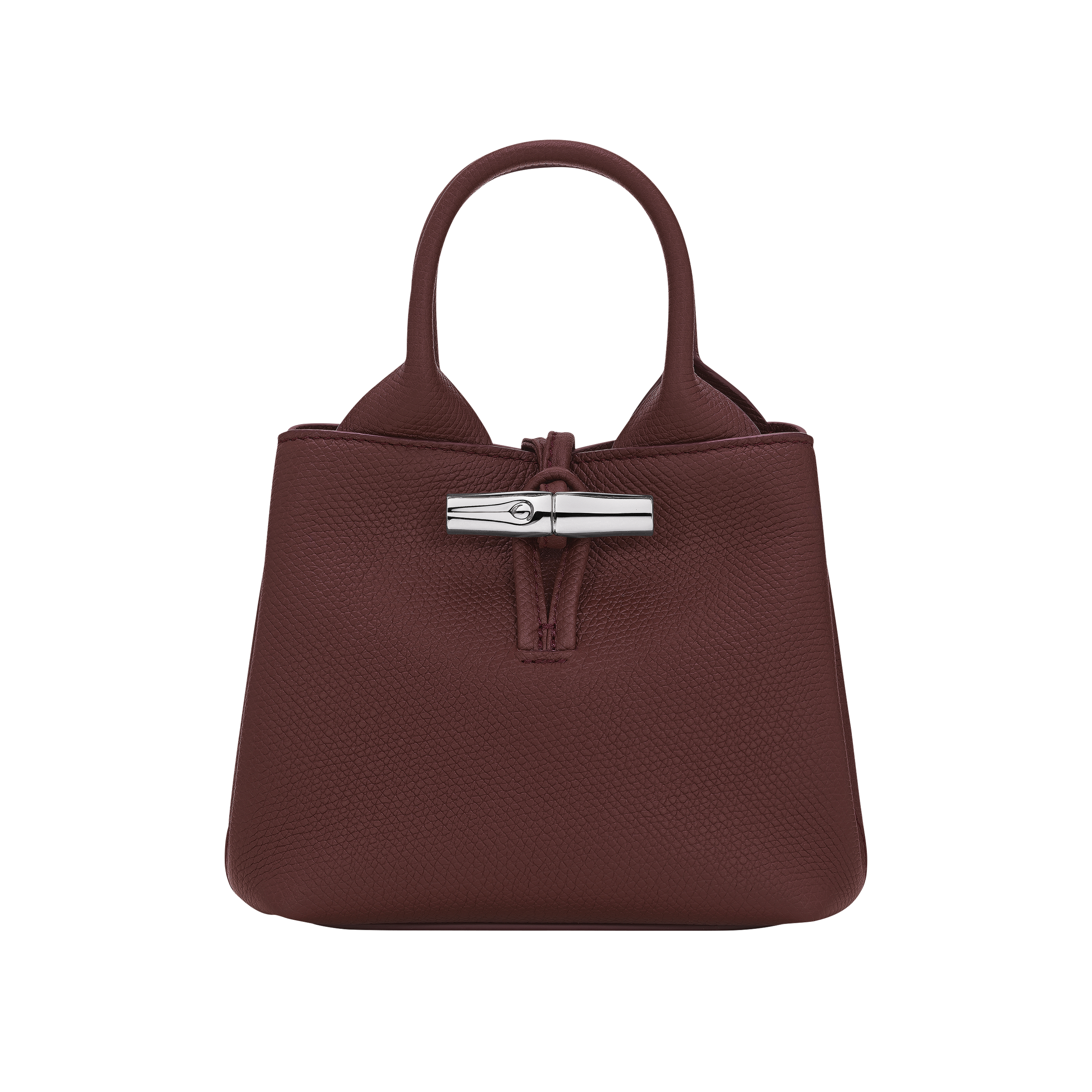 Túi xách tay Le Roseau XS – Burgundy