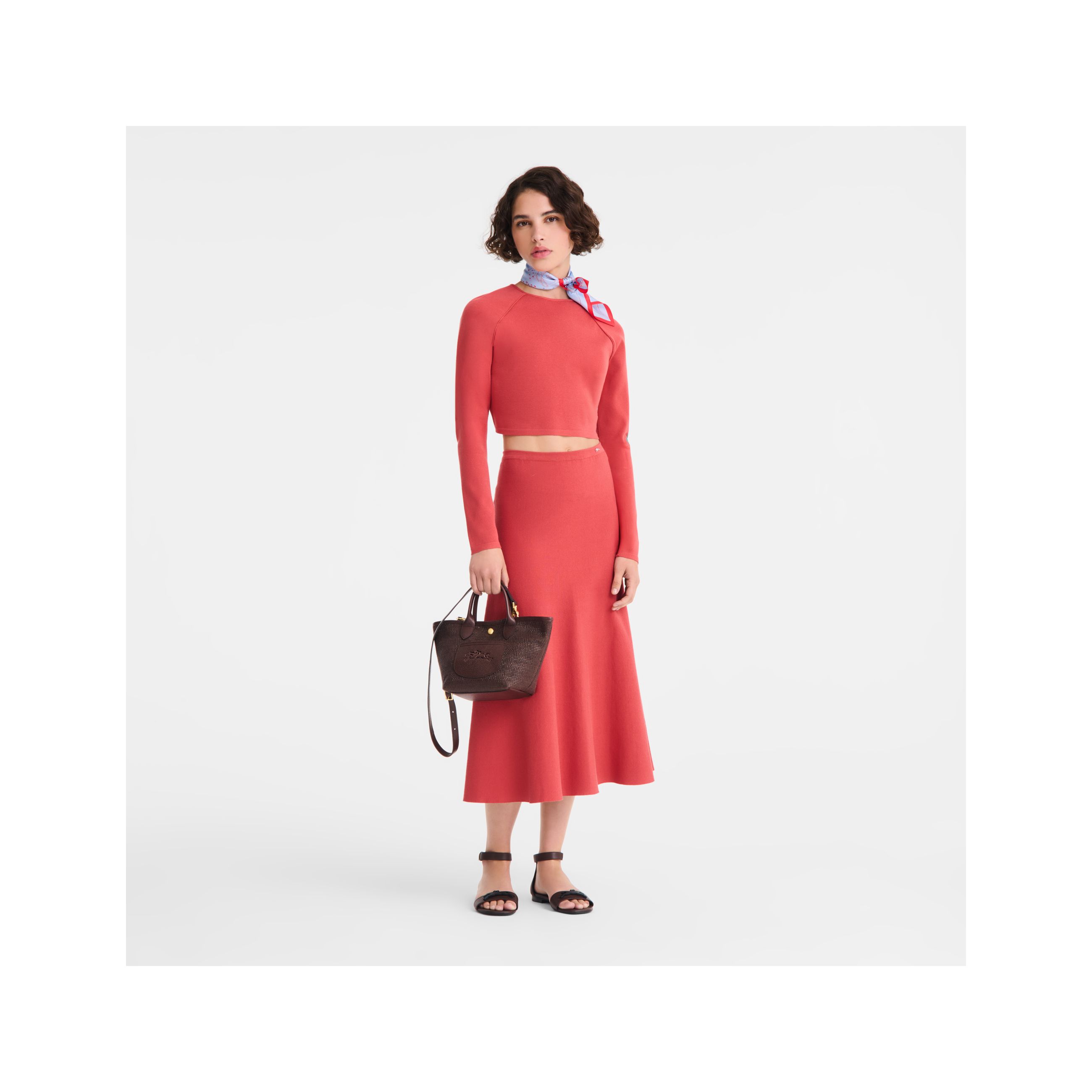 Túi basket Le Pliage Collection XS - Mocha