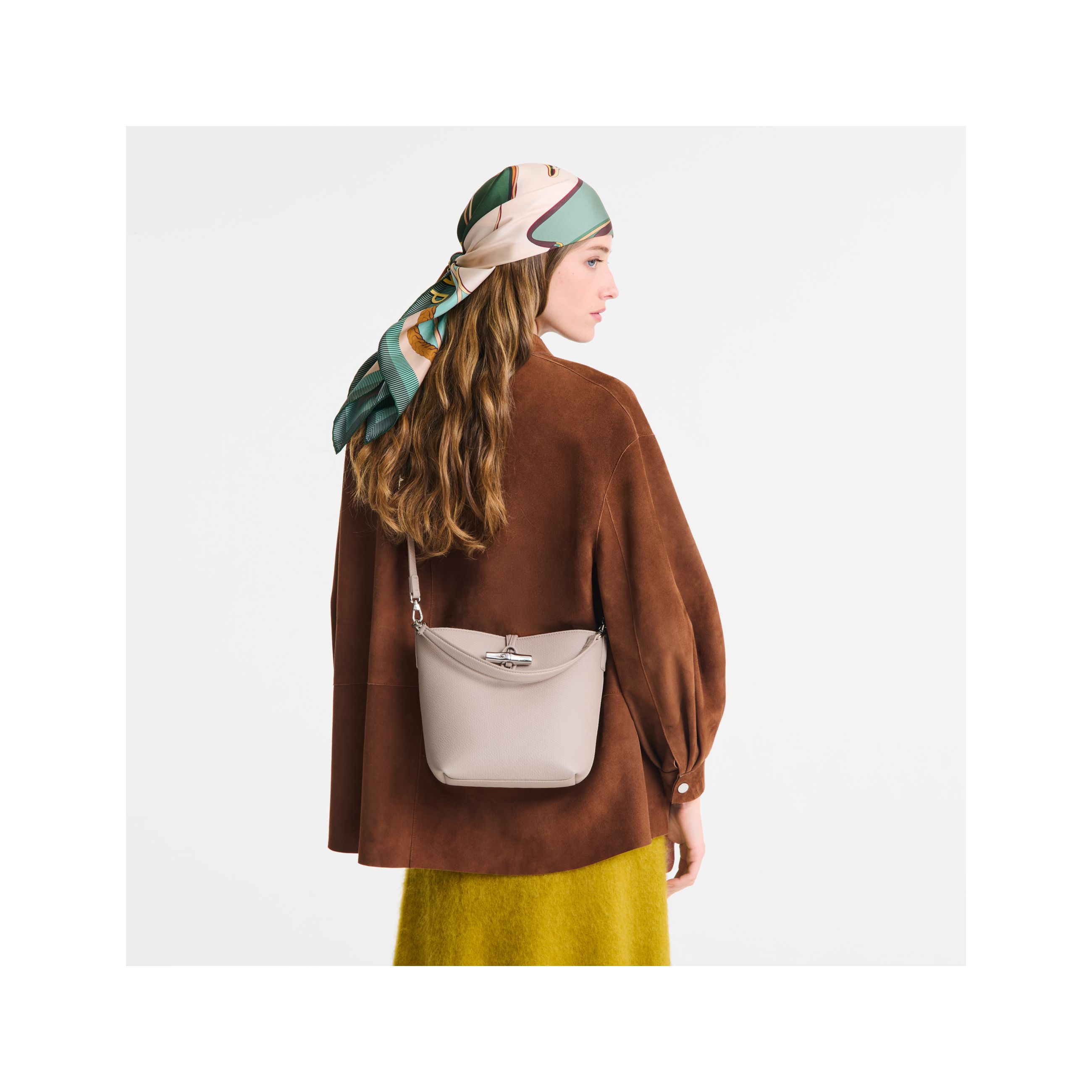 Túi bucket Le Roseau XS - Clay