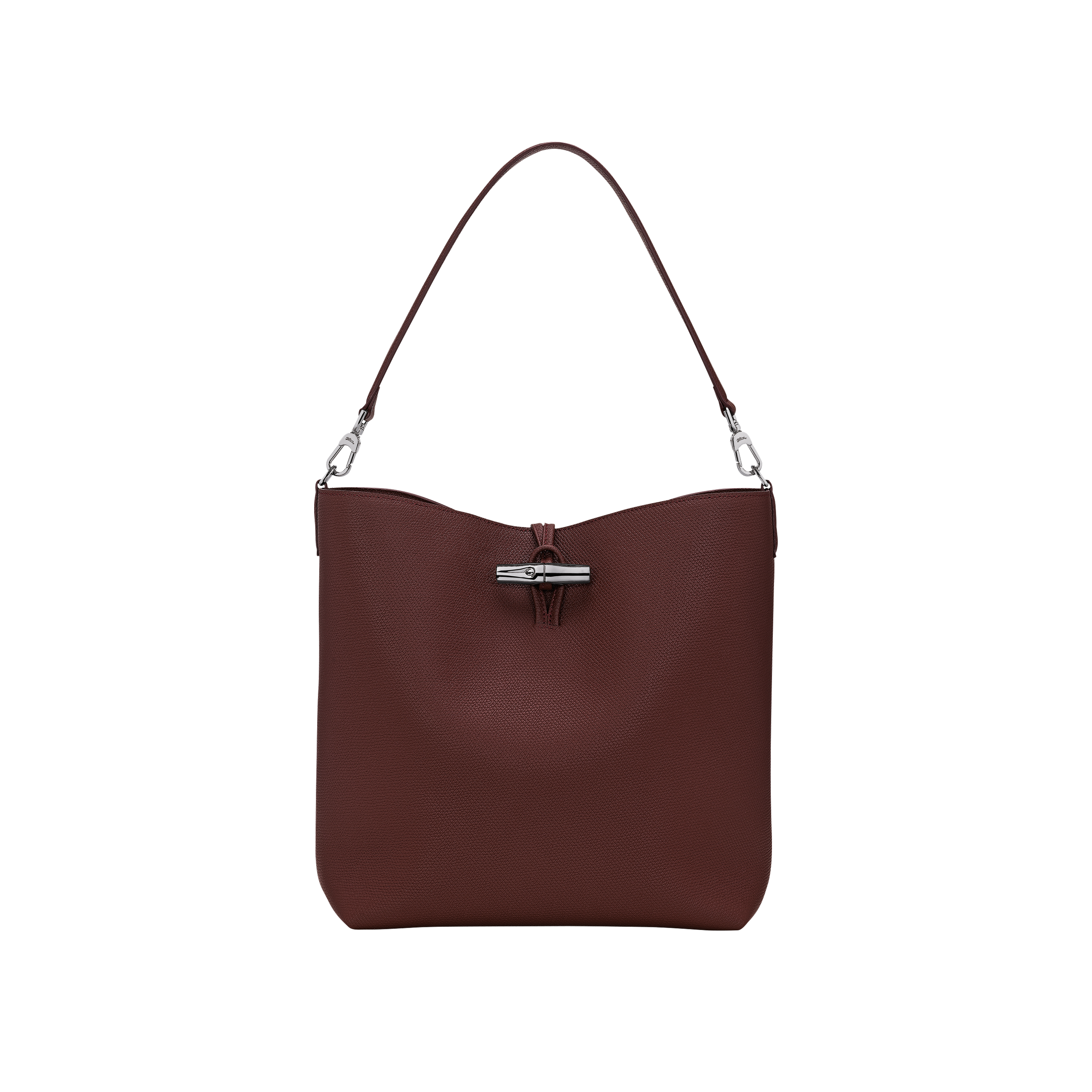 Túi hobo Le Roseau M - Burgundy