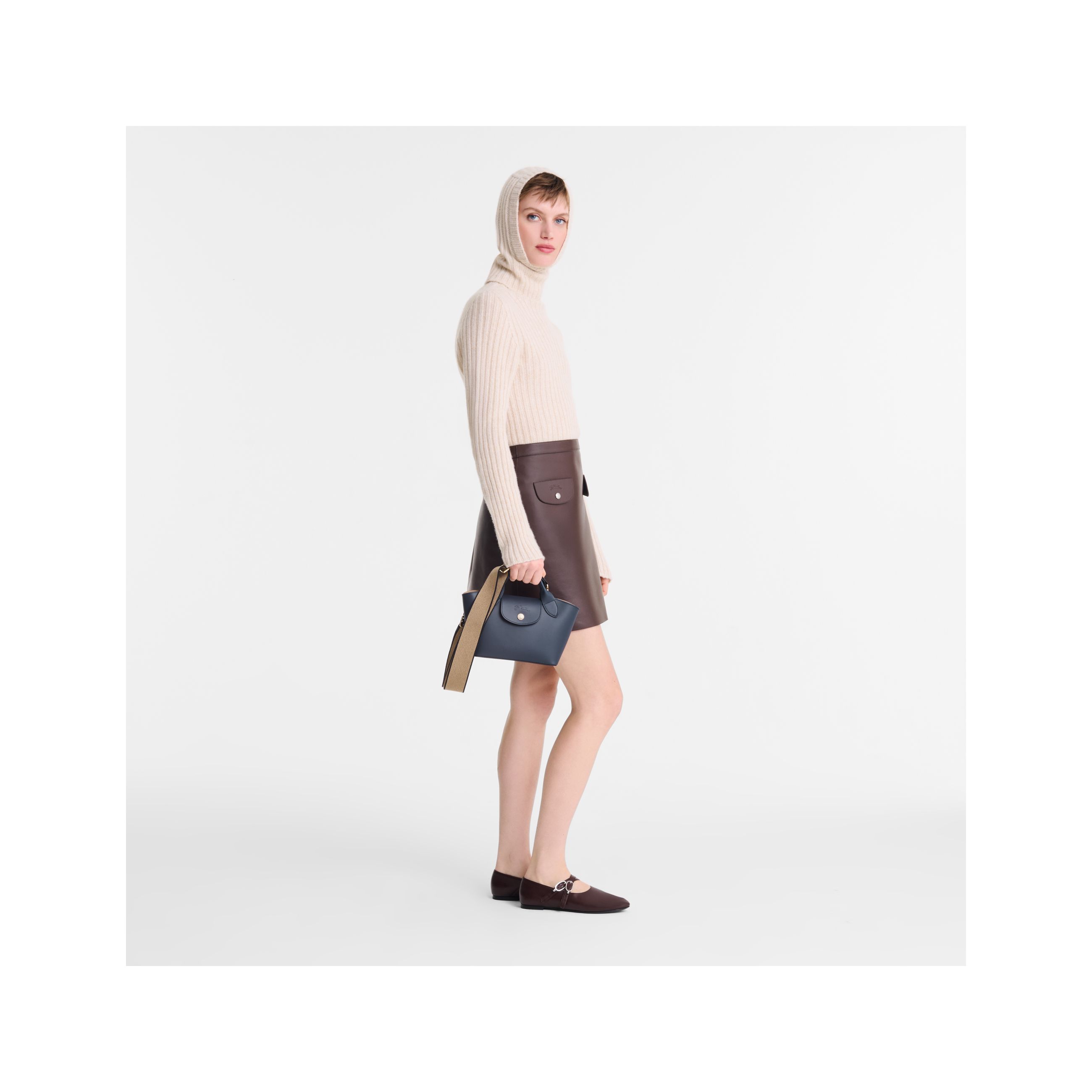 Túi Tote Épure XS - Navy