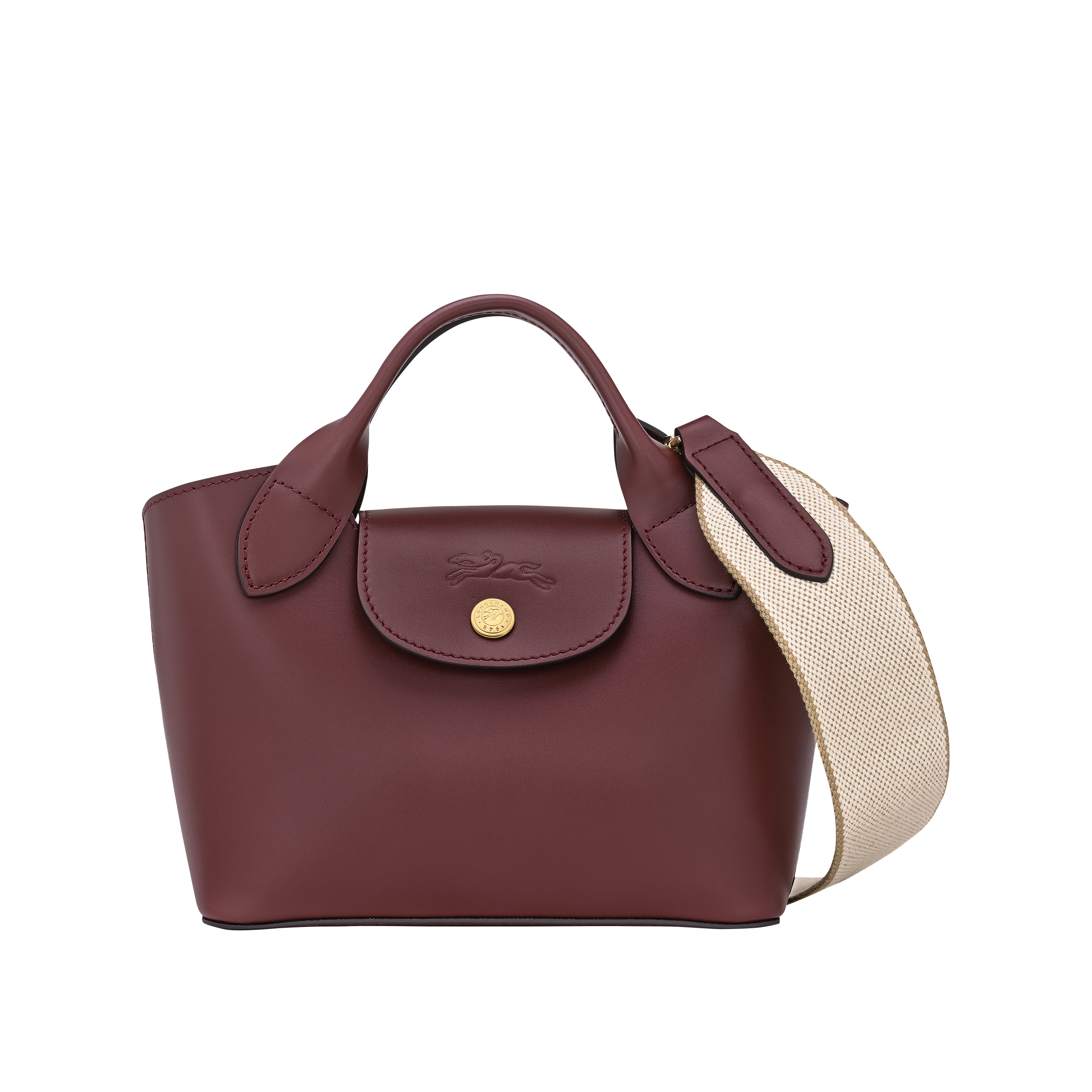 Túi Tote Épure XS – Burgundy