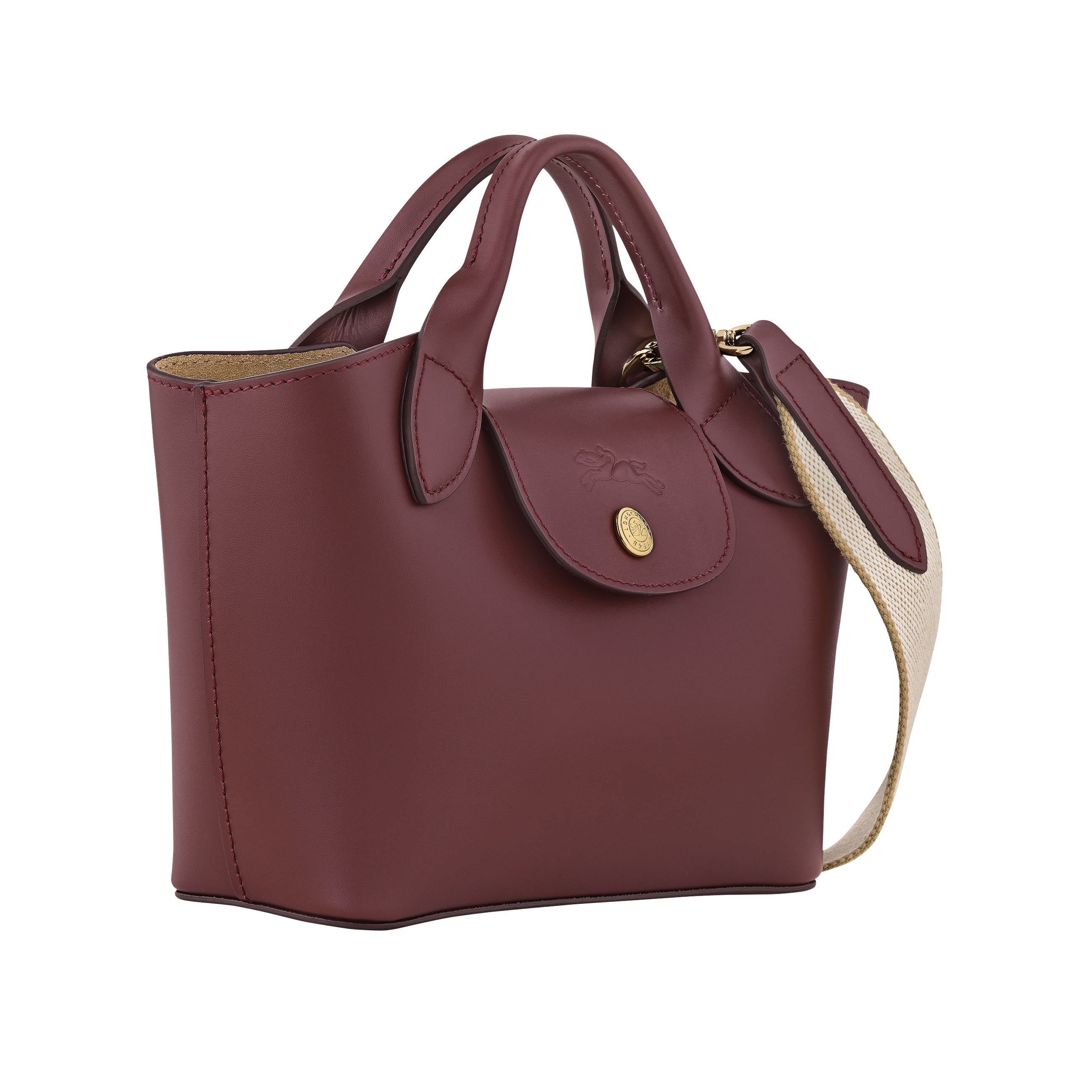 Túi Tote Épure XS - Burgundy