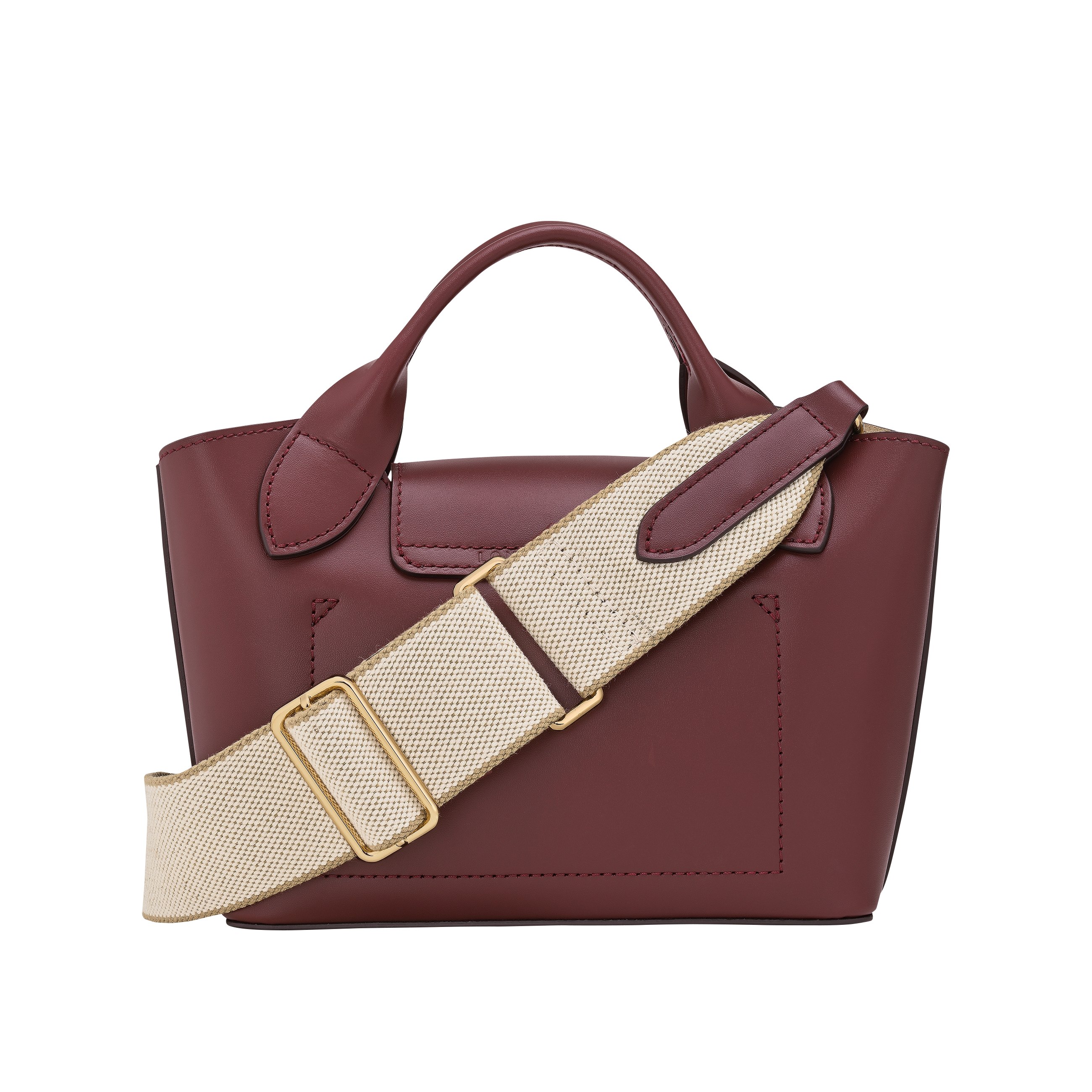 Túi Tote Épure XS - Burgundy