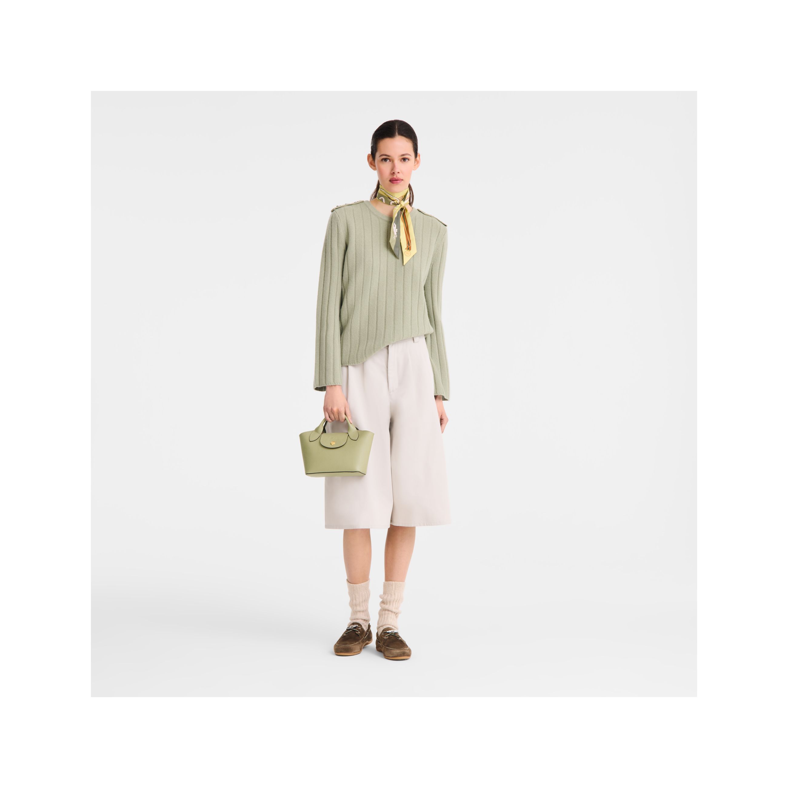 Túi Tote Épure XS - Almond Green