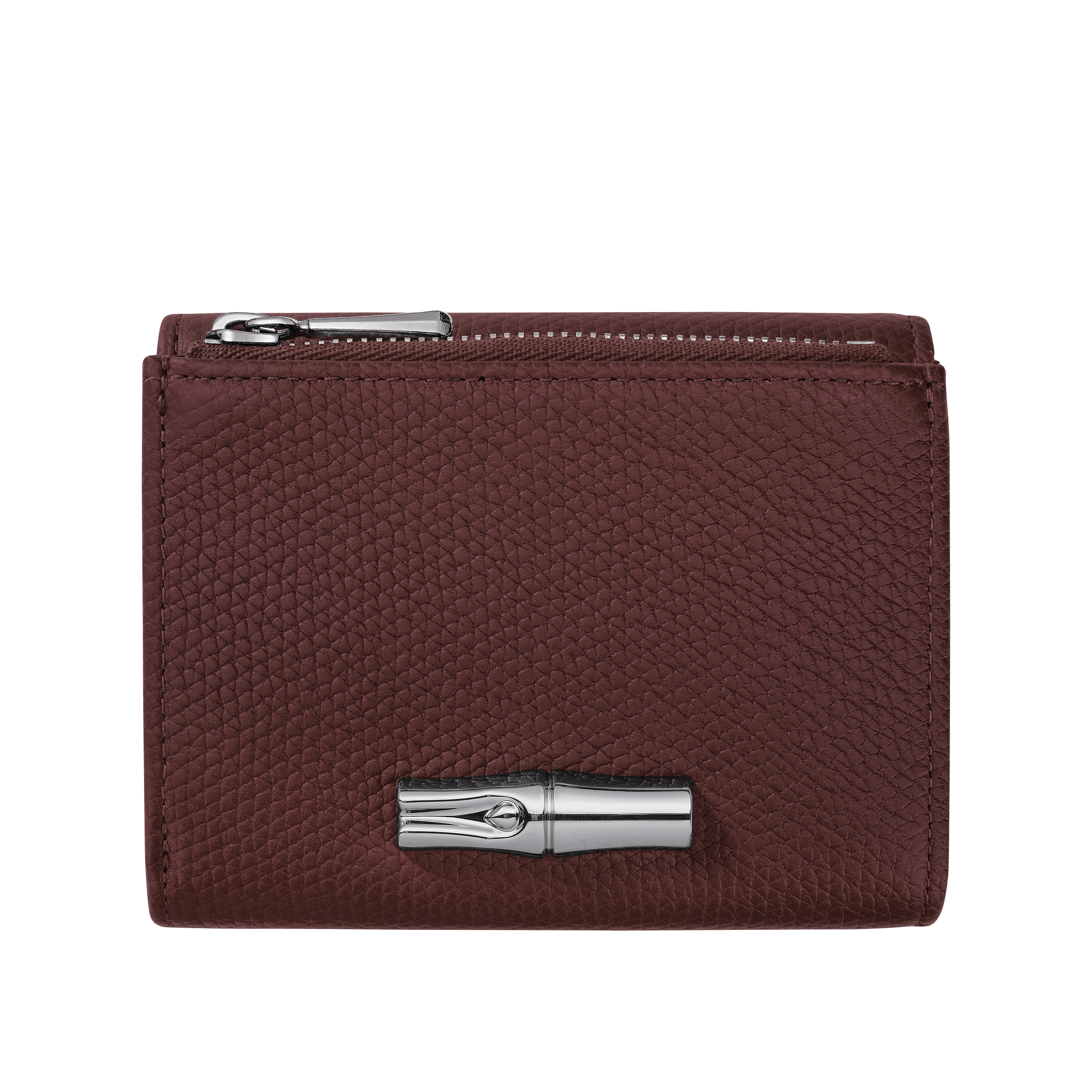 Ví Le Roseau Compact – Burgundy