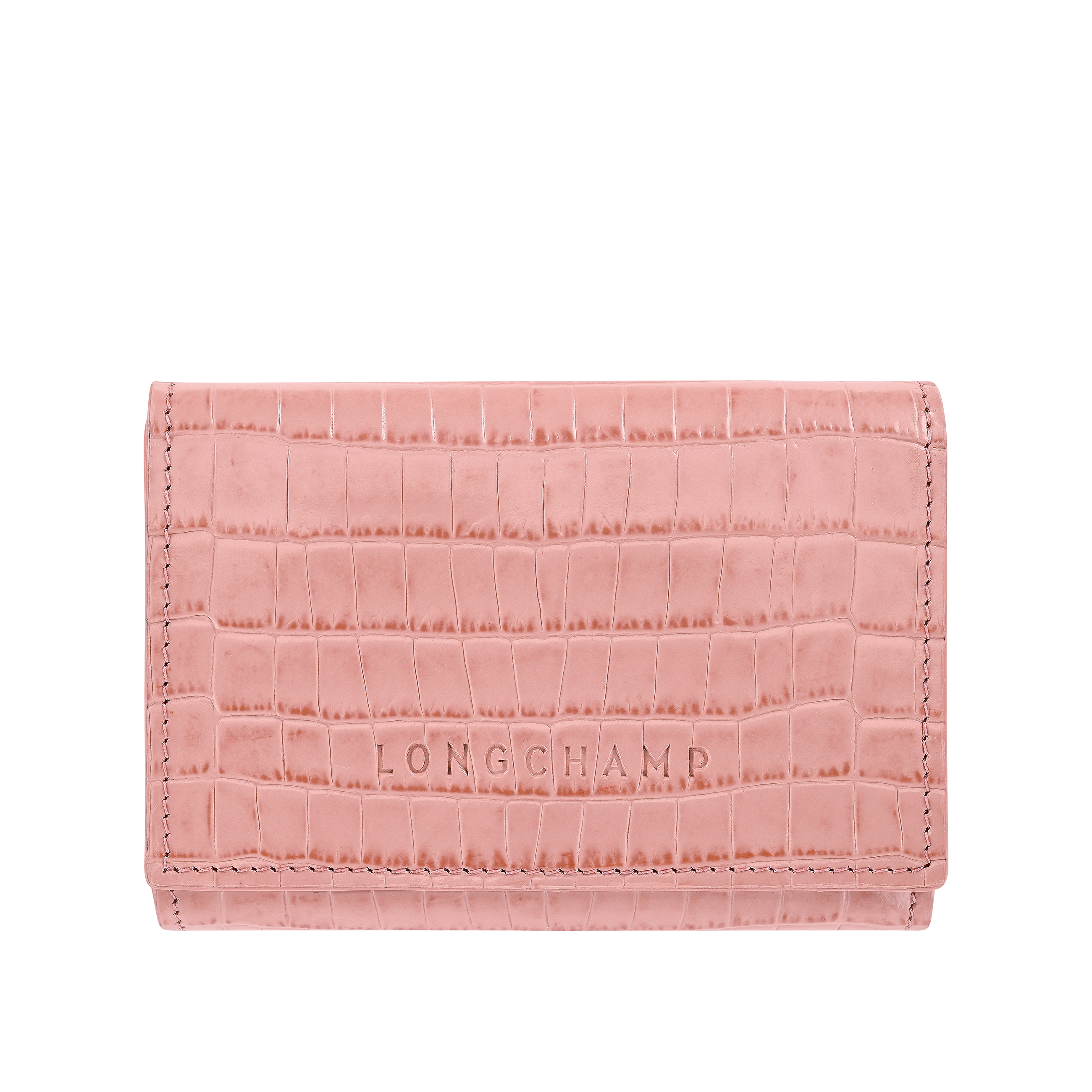 Ví Longchamp Pocket Compact – Pink Tea