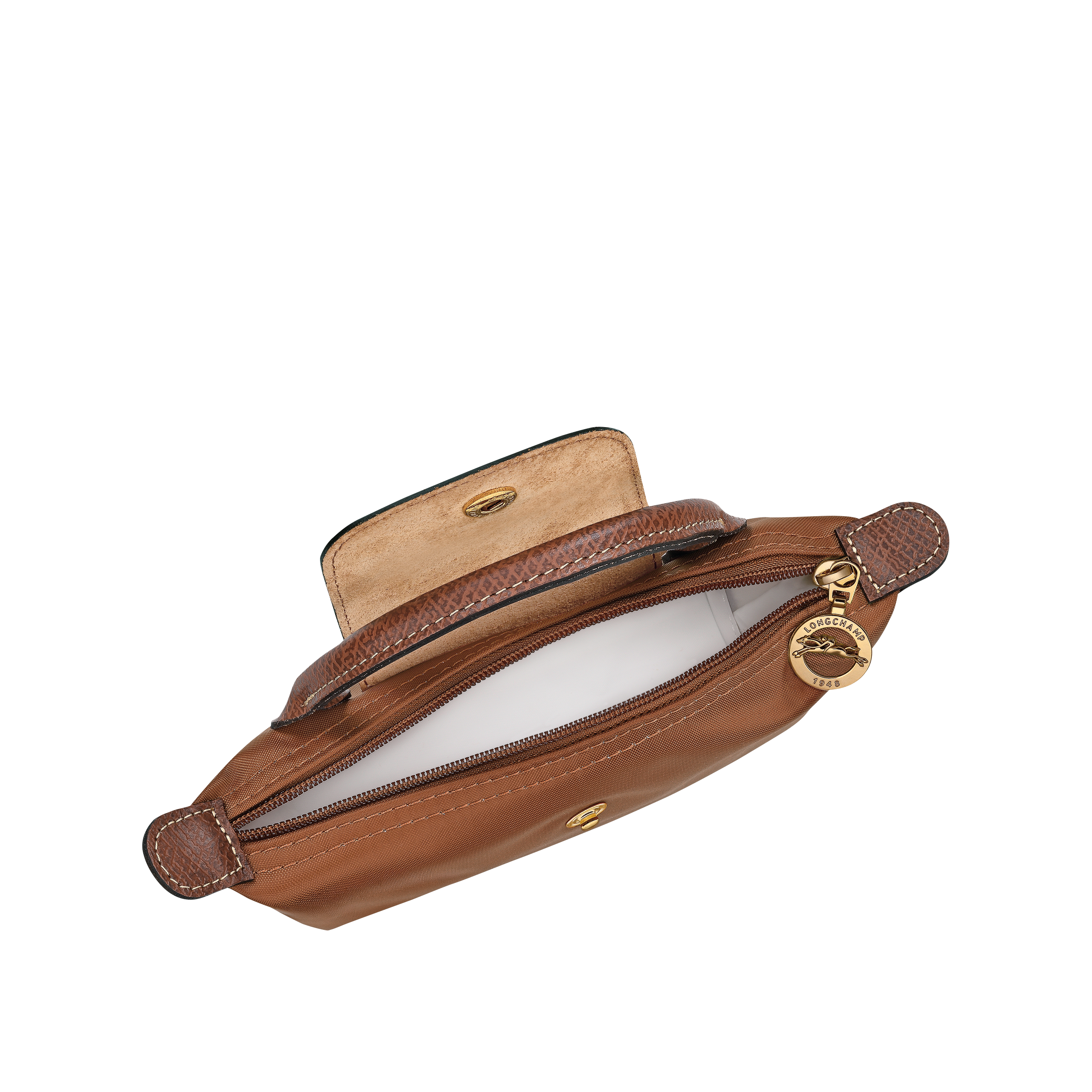 Túi mini cầm tay Le Pliage Original Pouch - Cognac