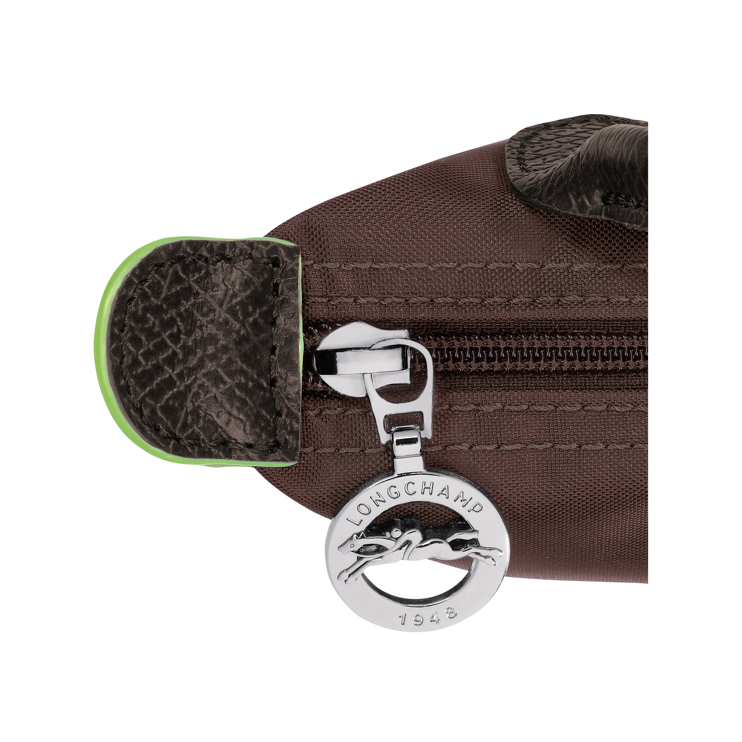 Túi mini Le Pliage Green có quai xách - Mocha