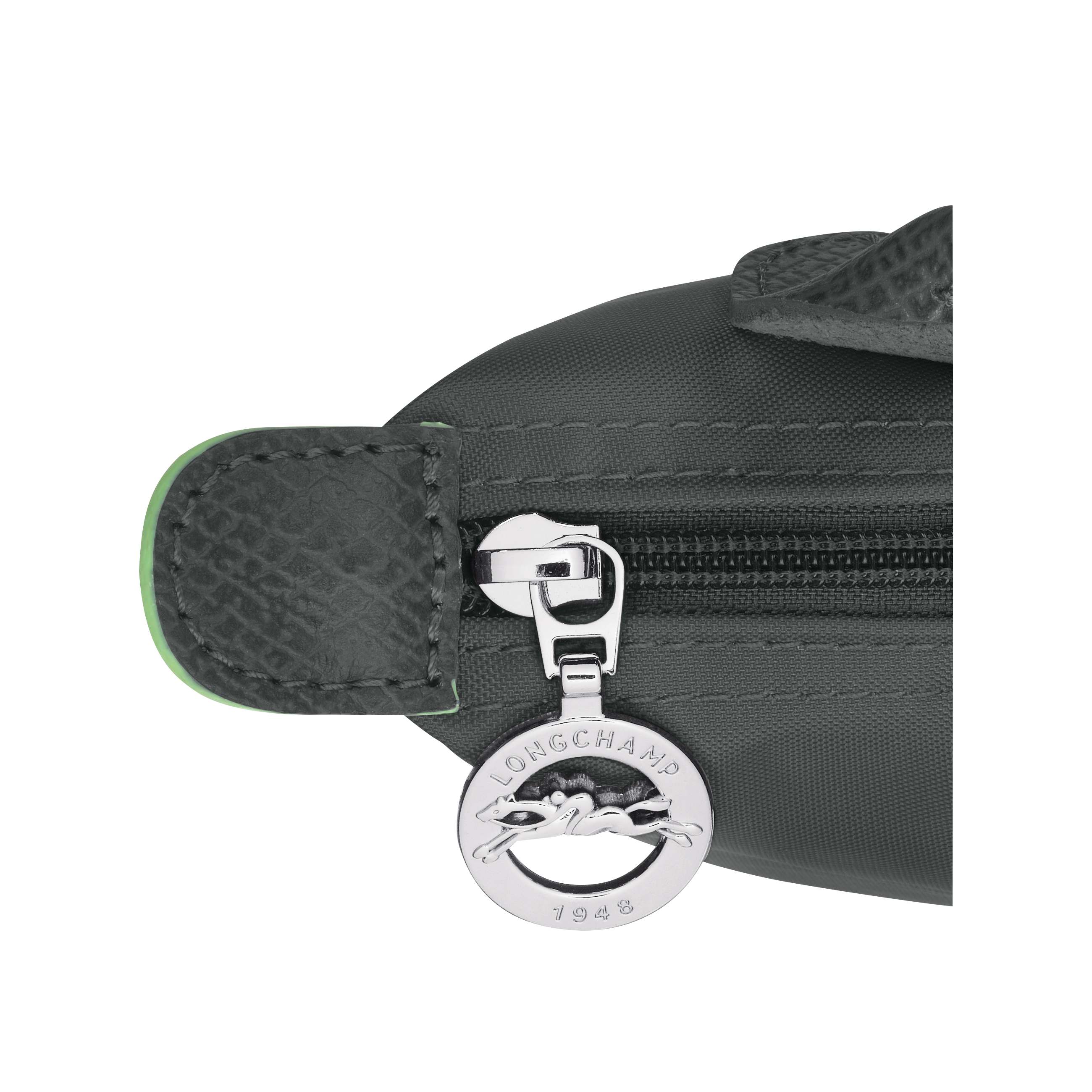 Túi mini Le Pliage Green có quai xách - Graphite