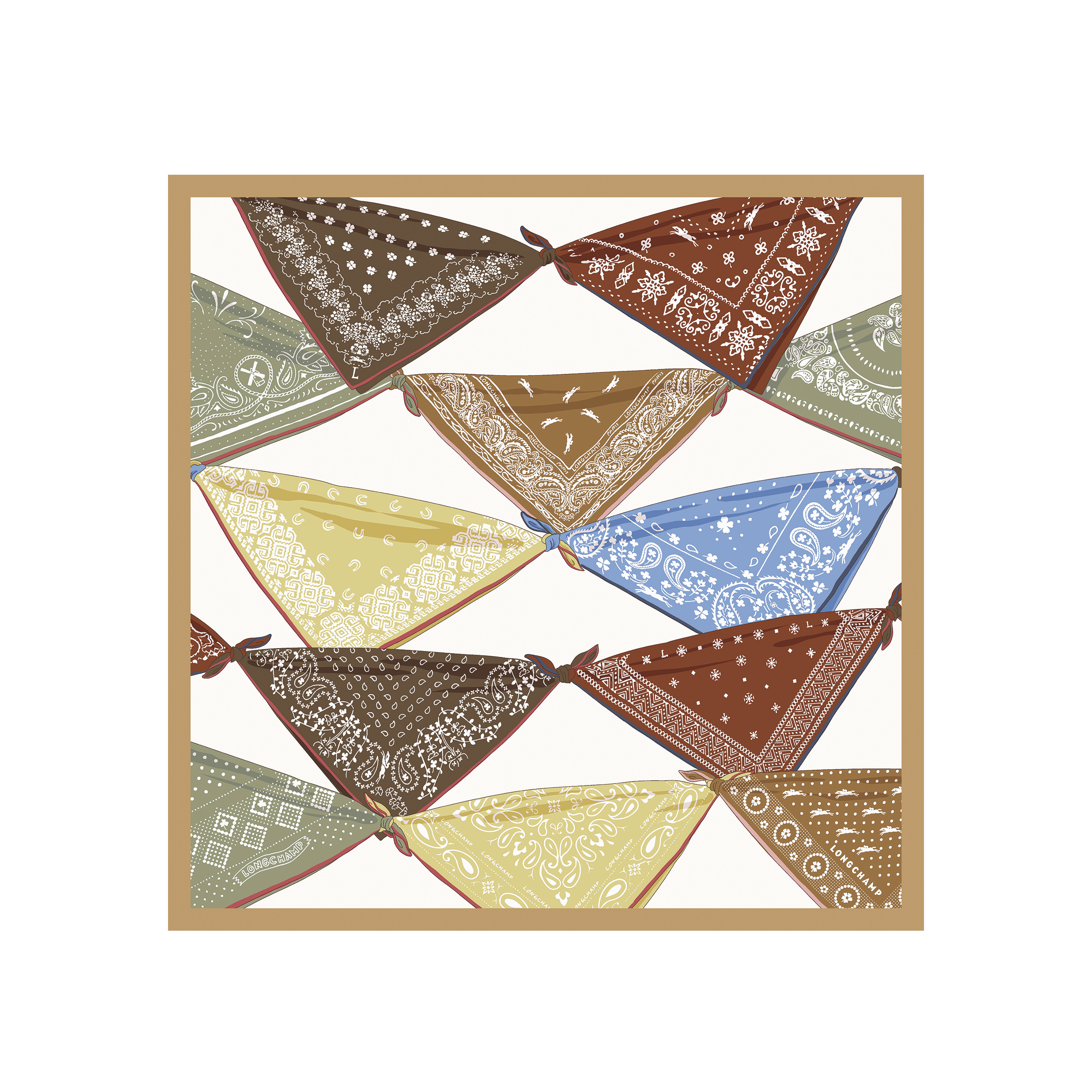 Khăn lụa La Baroudeuse 50 – Dulce