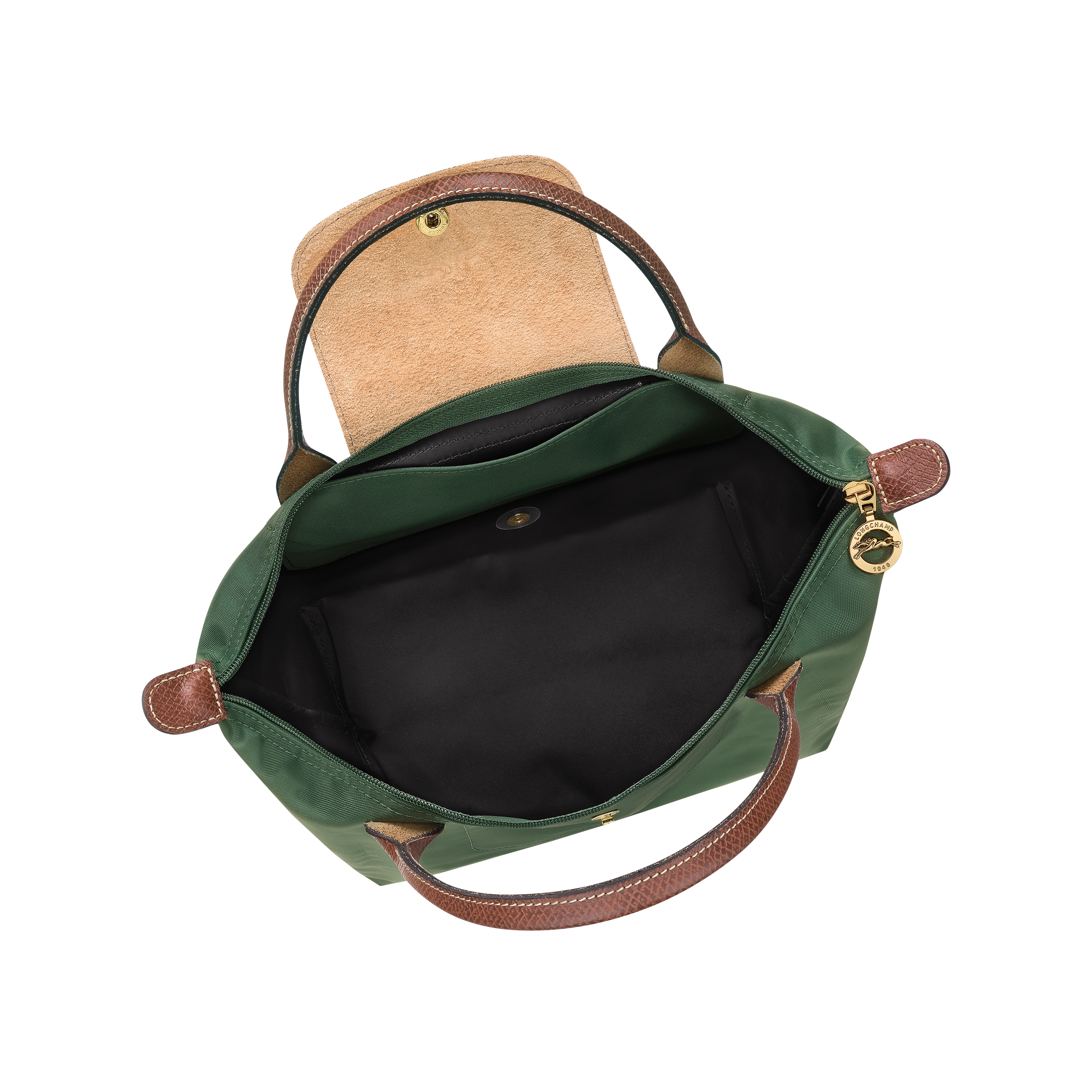 Túi xách tay Le Pliage Original S - British Green