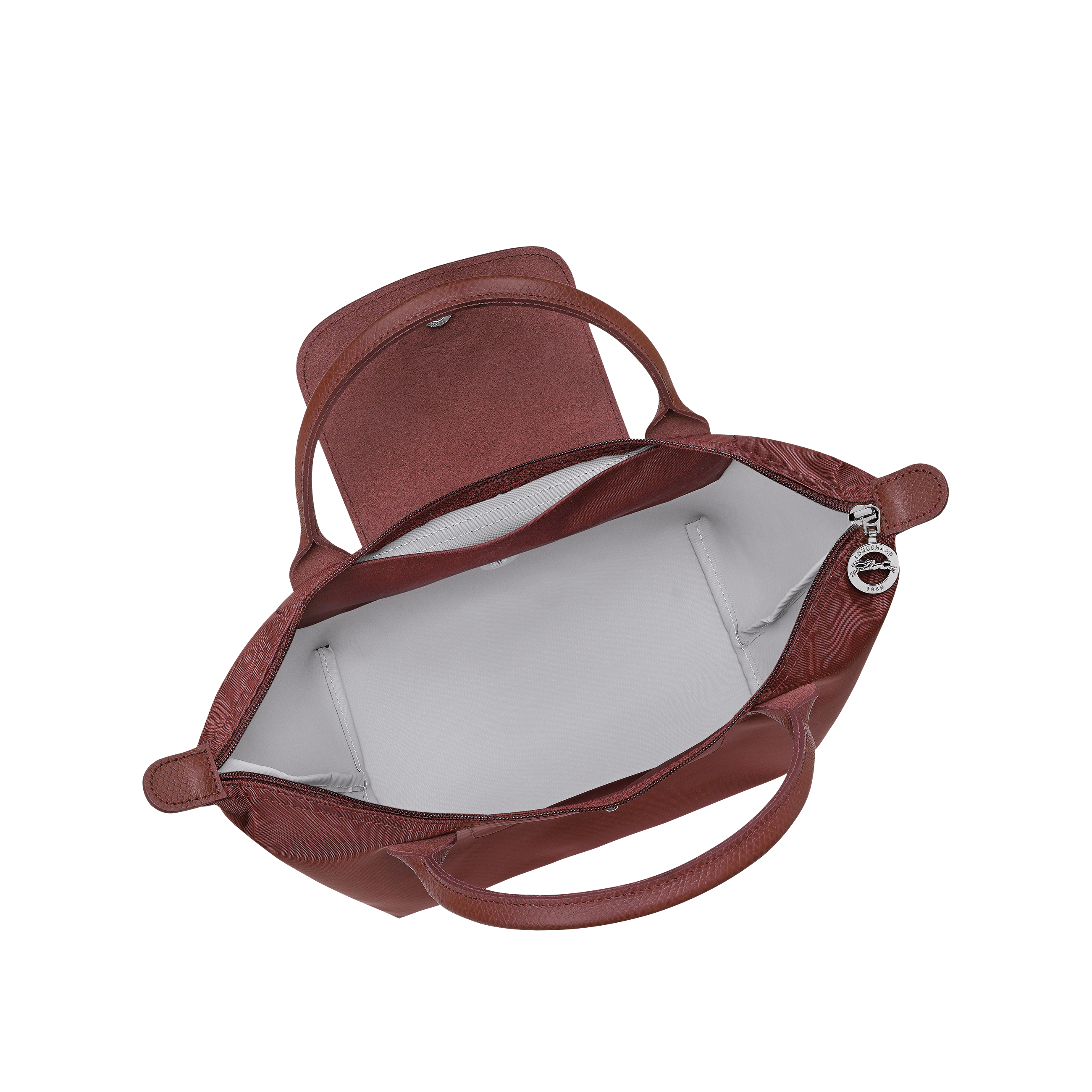 Túi xách tay Le Pliage One S - Burgundy
