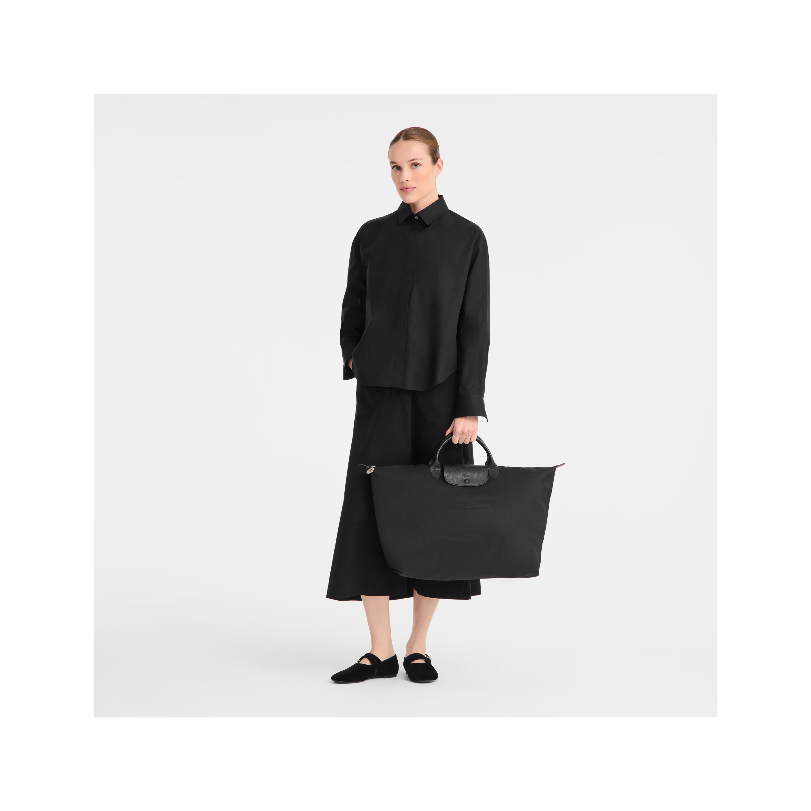 Túi du lịch Le Pliage One L - Black