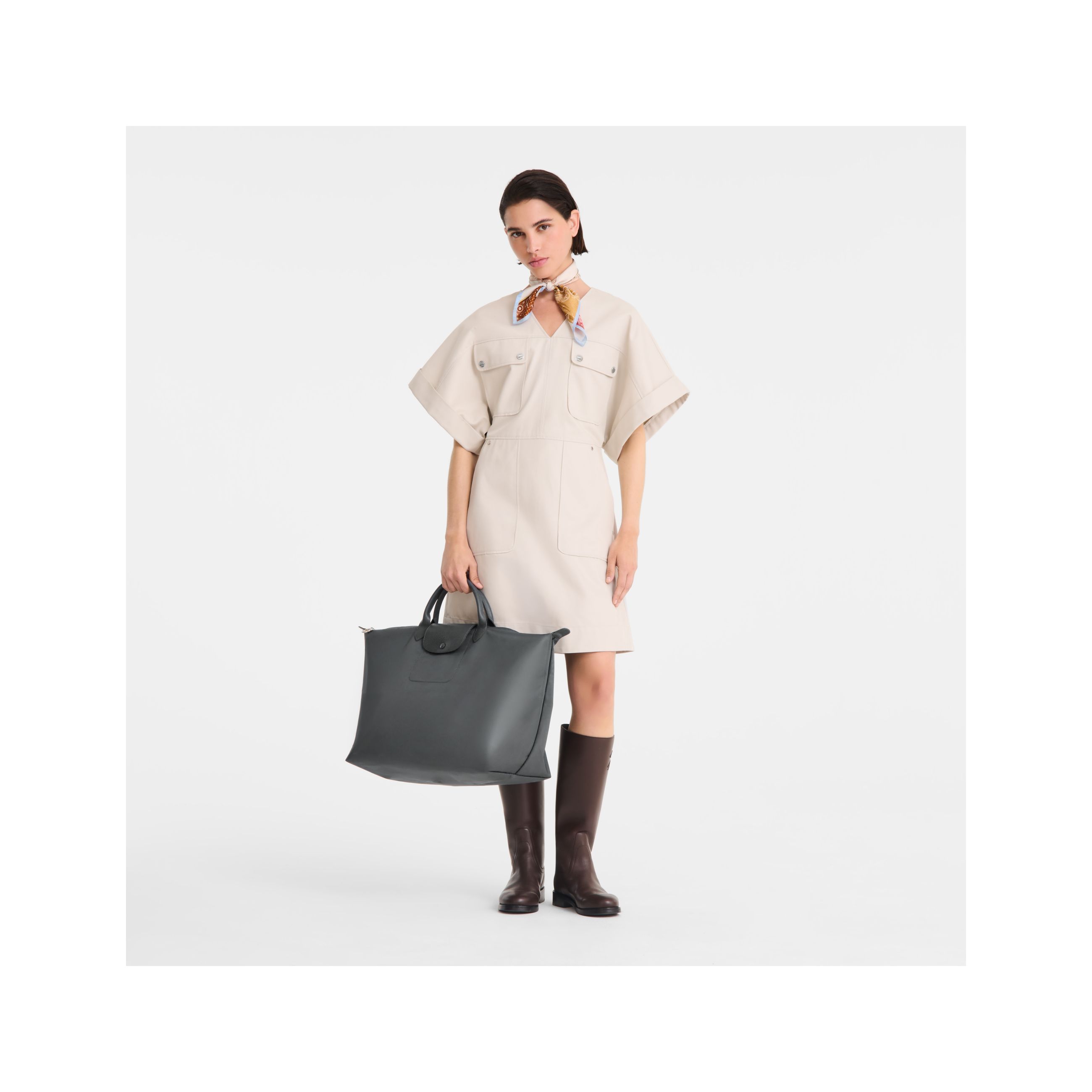 Túi du lịch Le Pliage One L - Anthracite