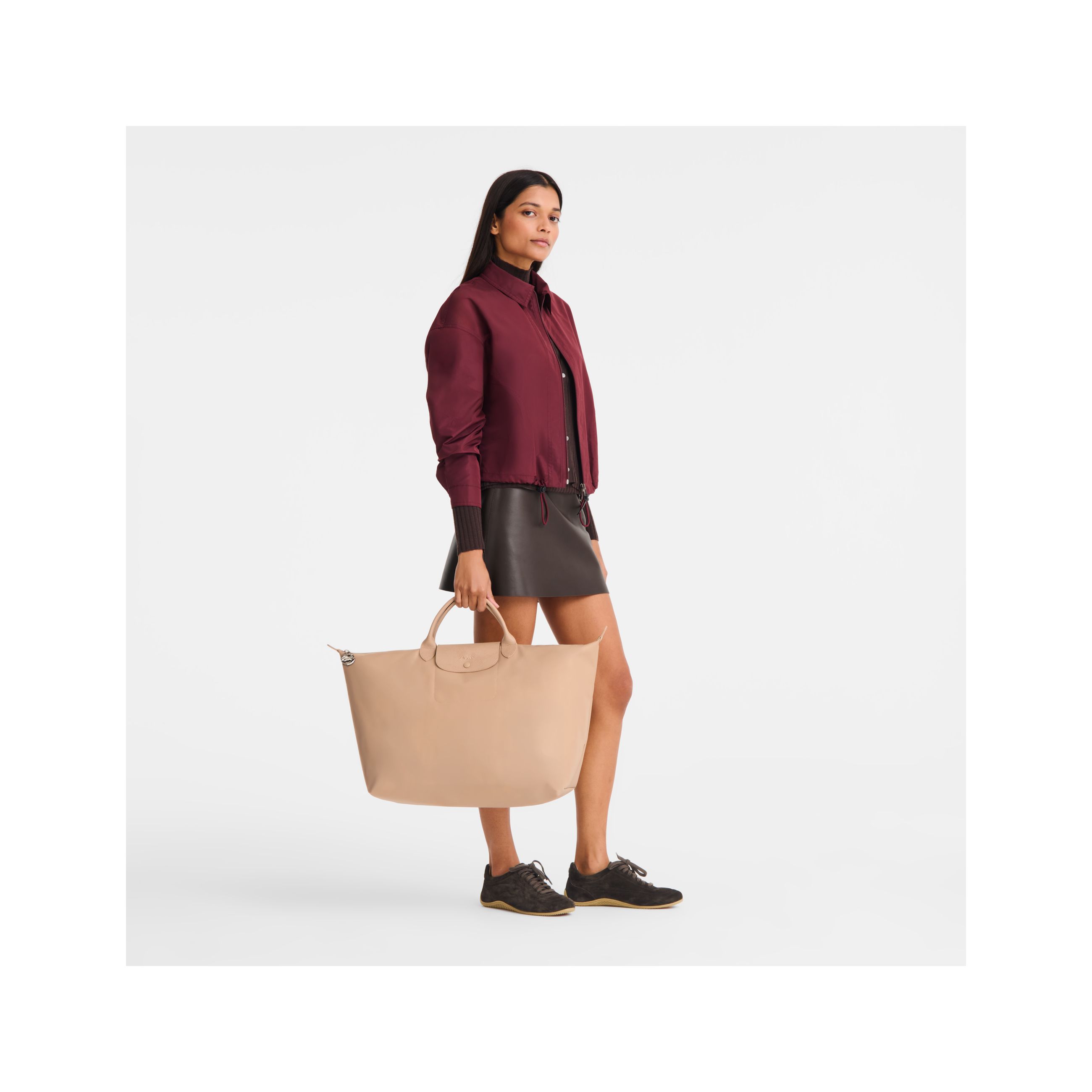 Túi du lịch Le Pliage One L - Beige