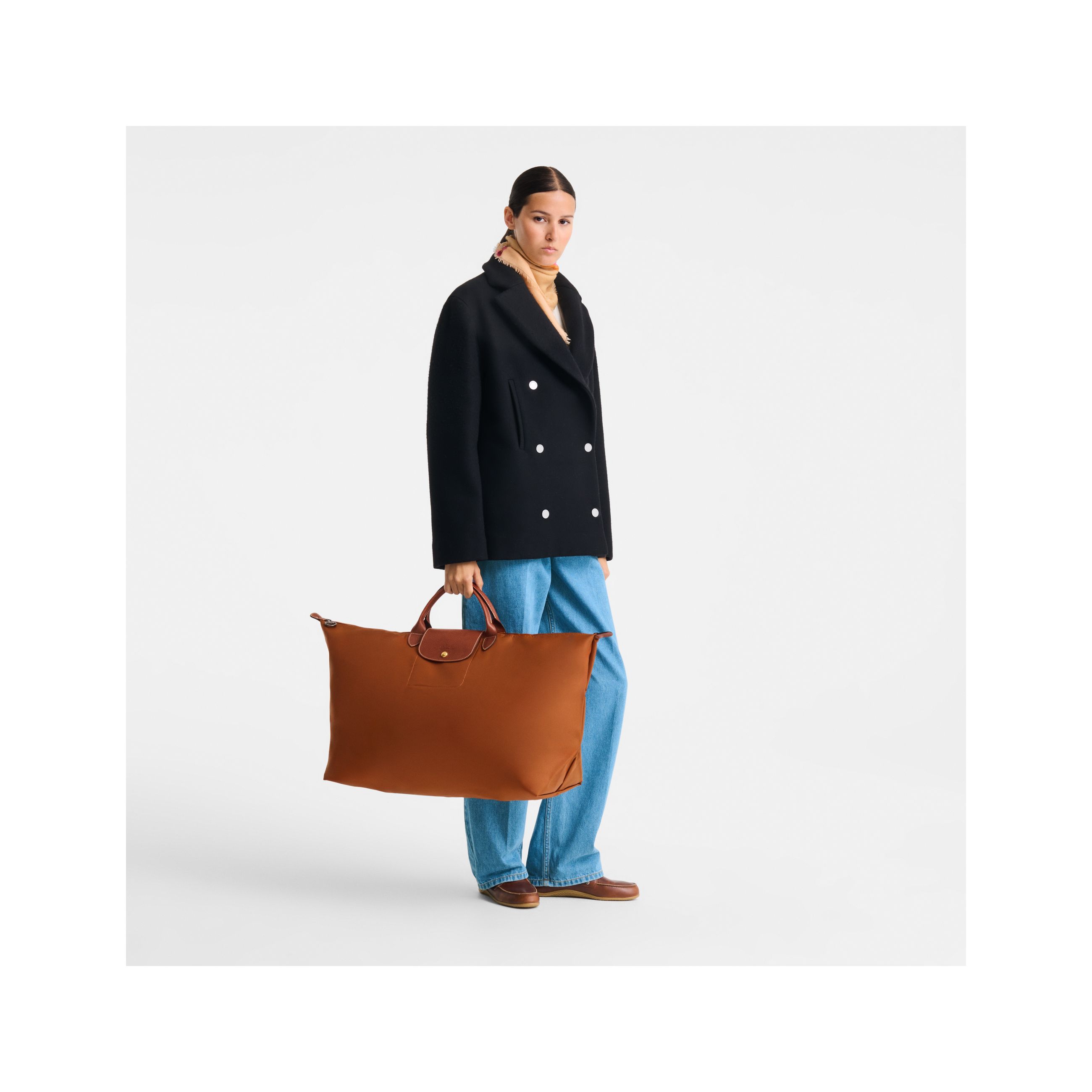 Túi du lịch Le Pliage Original XL - Cognac