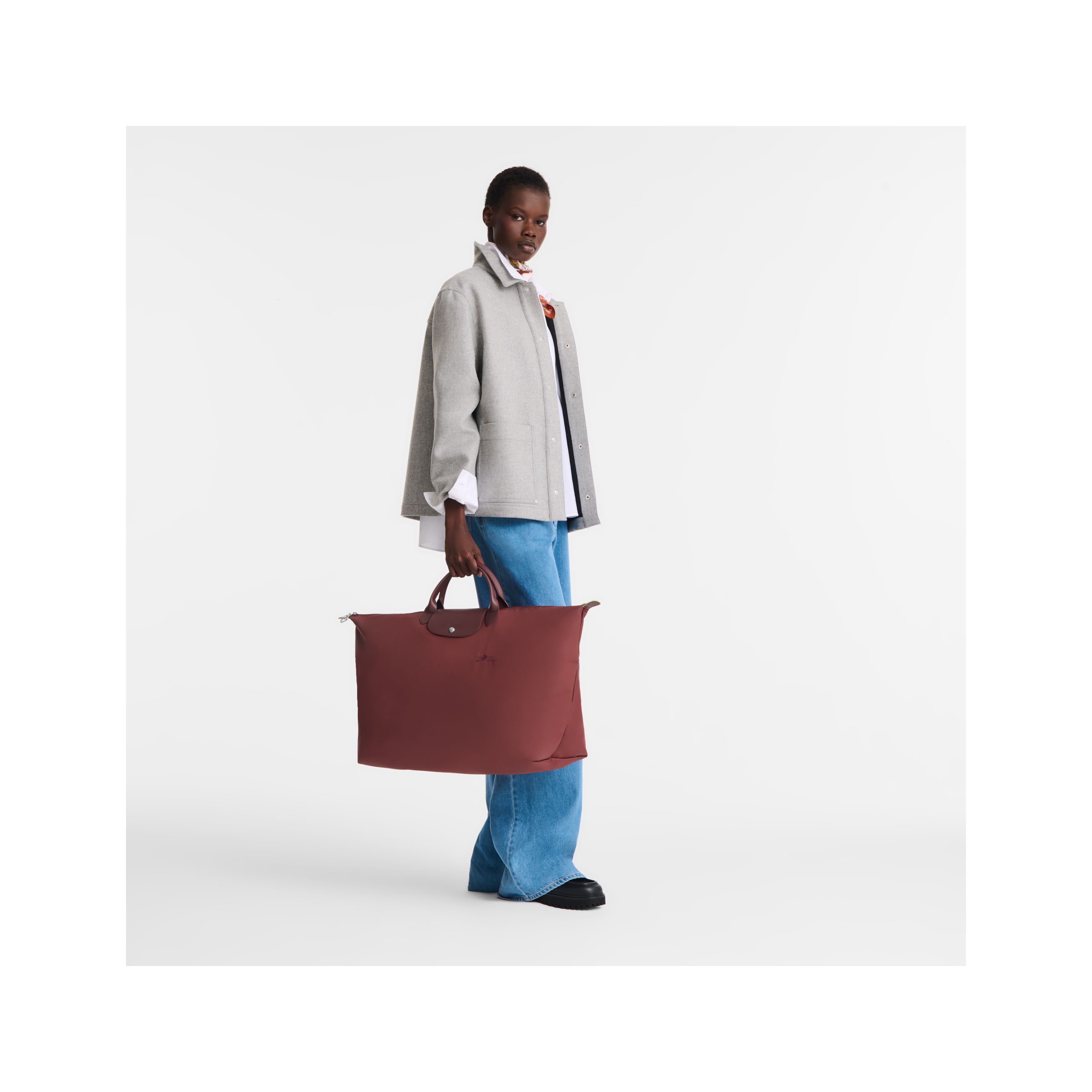 Túi du lịch Le Pliage Green XL - Pomegranate