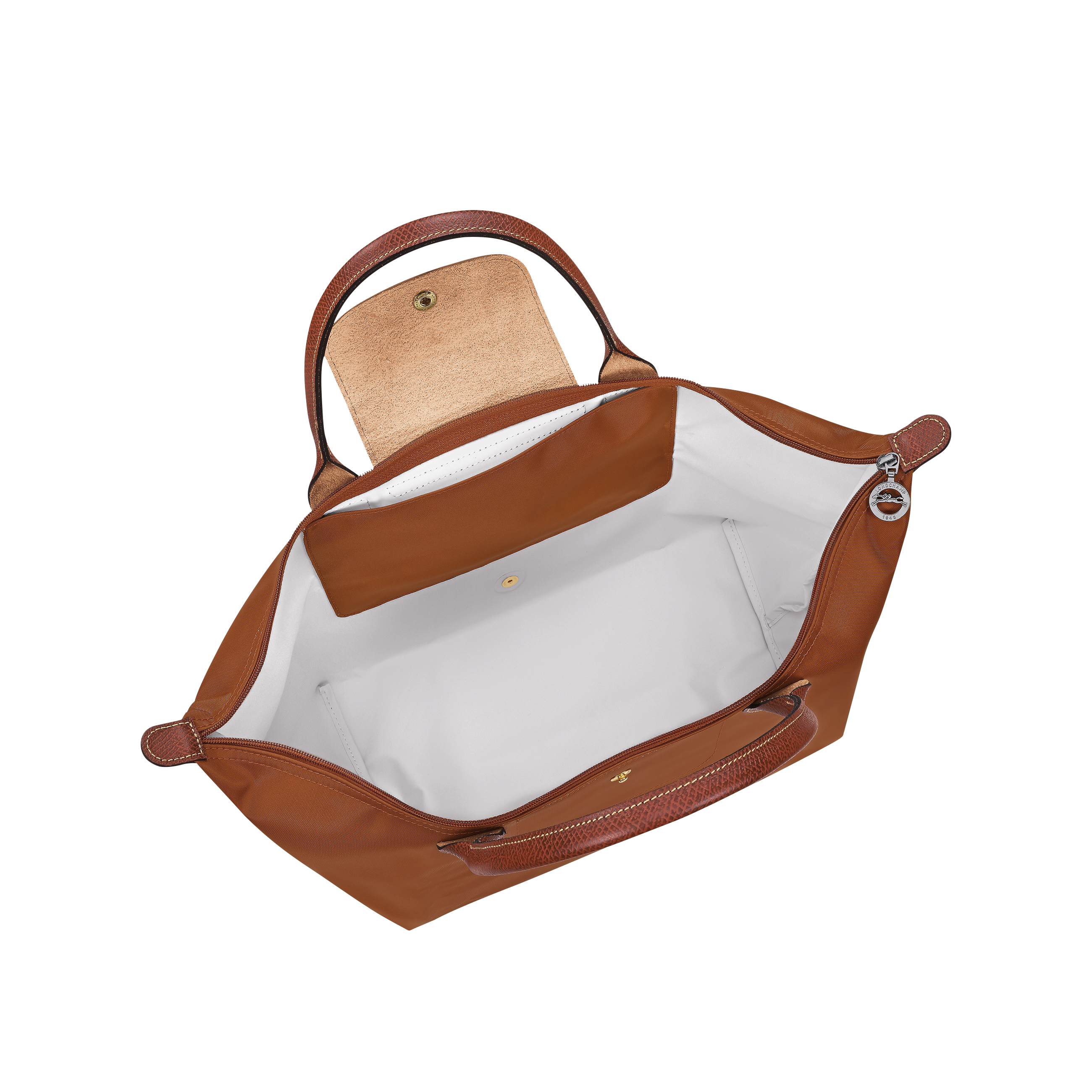Túi xách tay Le Pliage Original L - Cognac