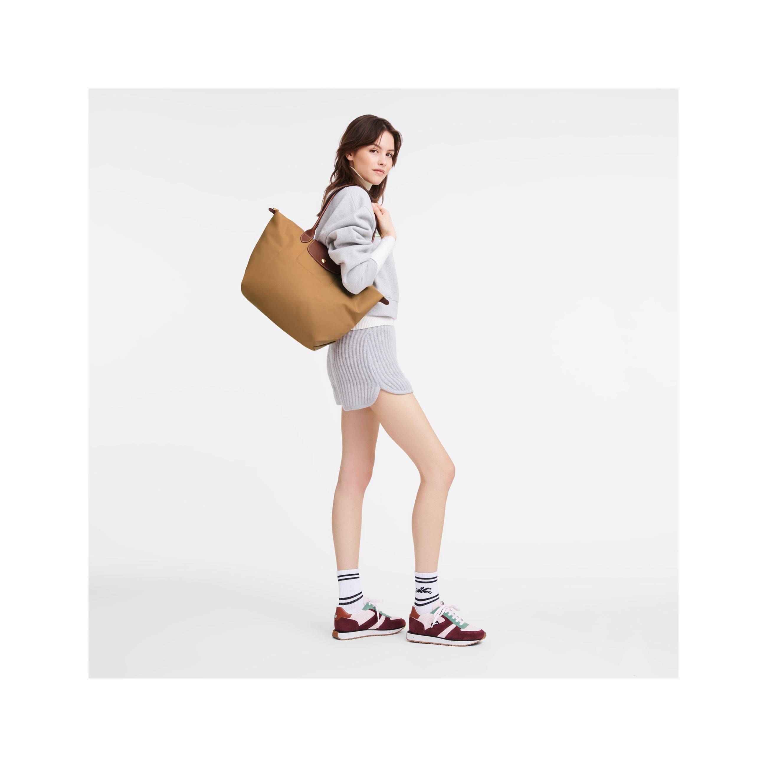 Túi Tote Le Pliage Original L - Fawn