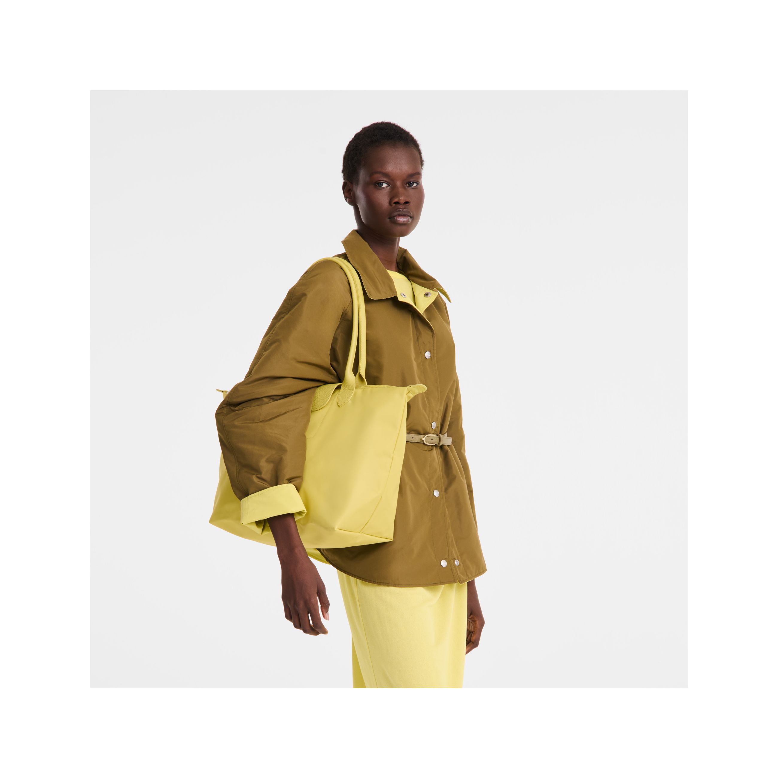 Túi Tote Le Pliage One L - Lime
