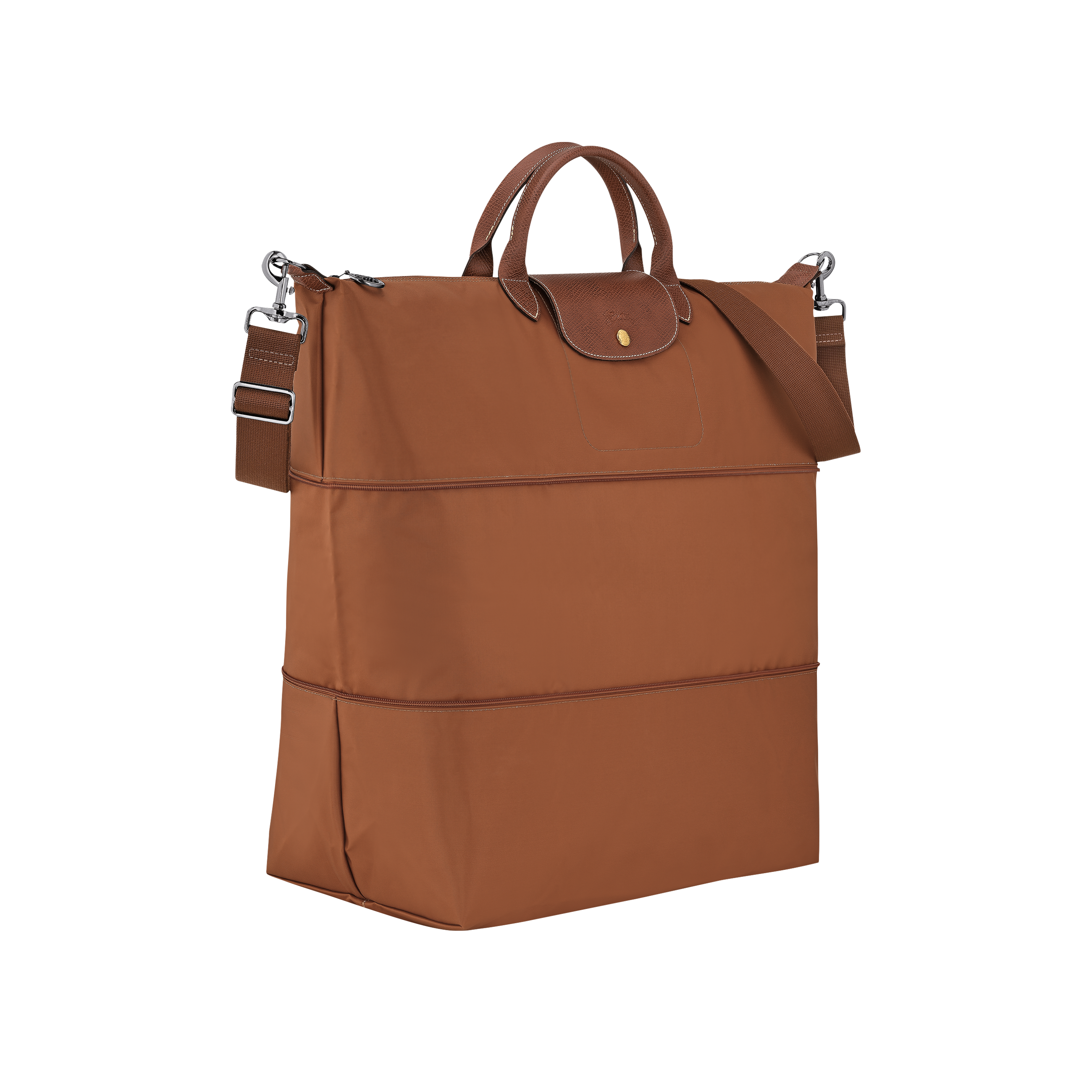 Túi du lịch có thể mở rộng Le Pliage Original - Cognac