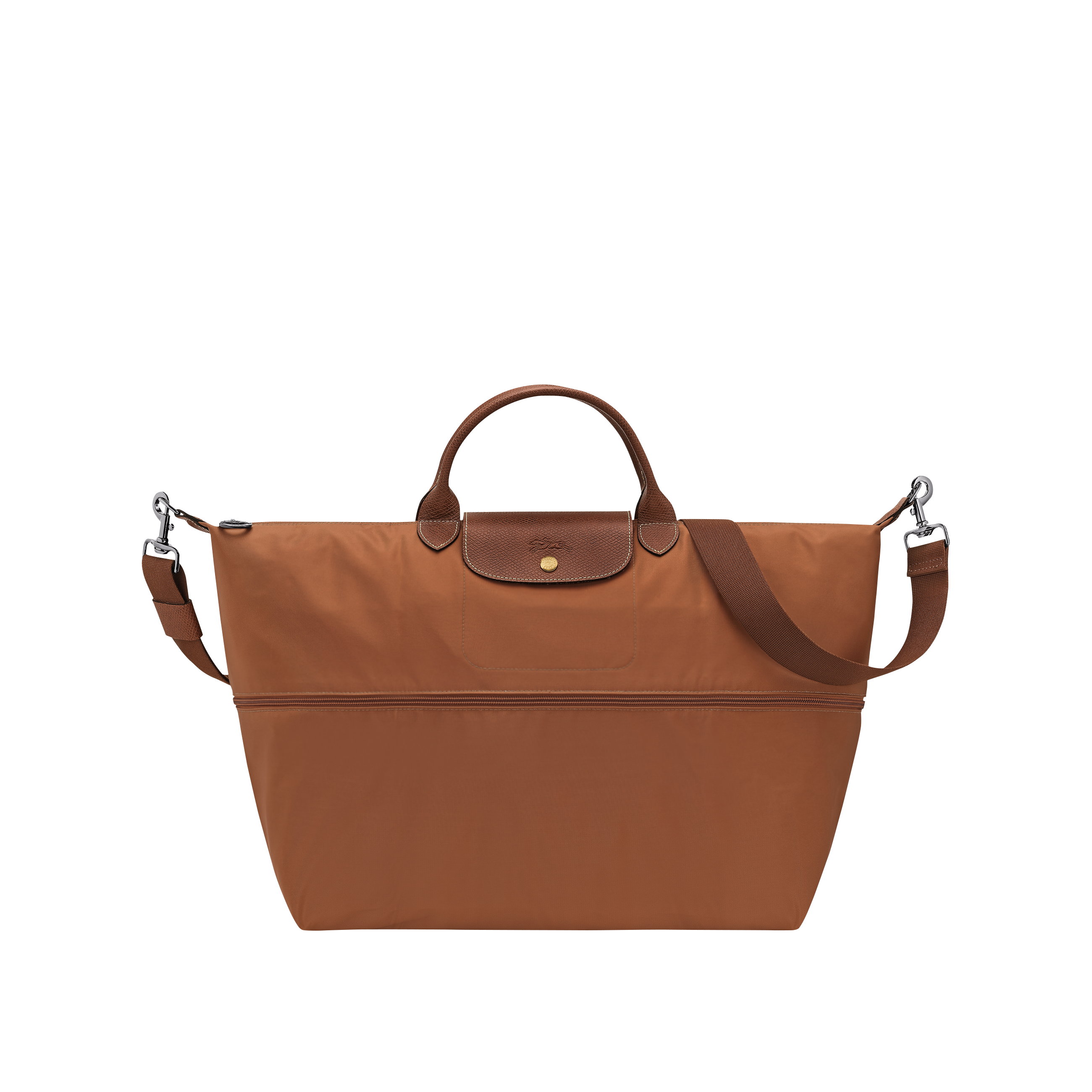 Túi du lịch có thể mở rộng Le Pliage Original - Cognac
