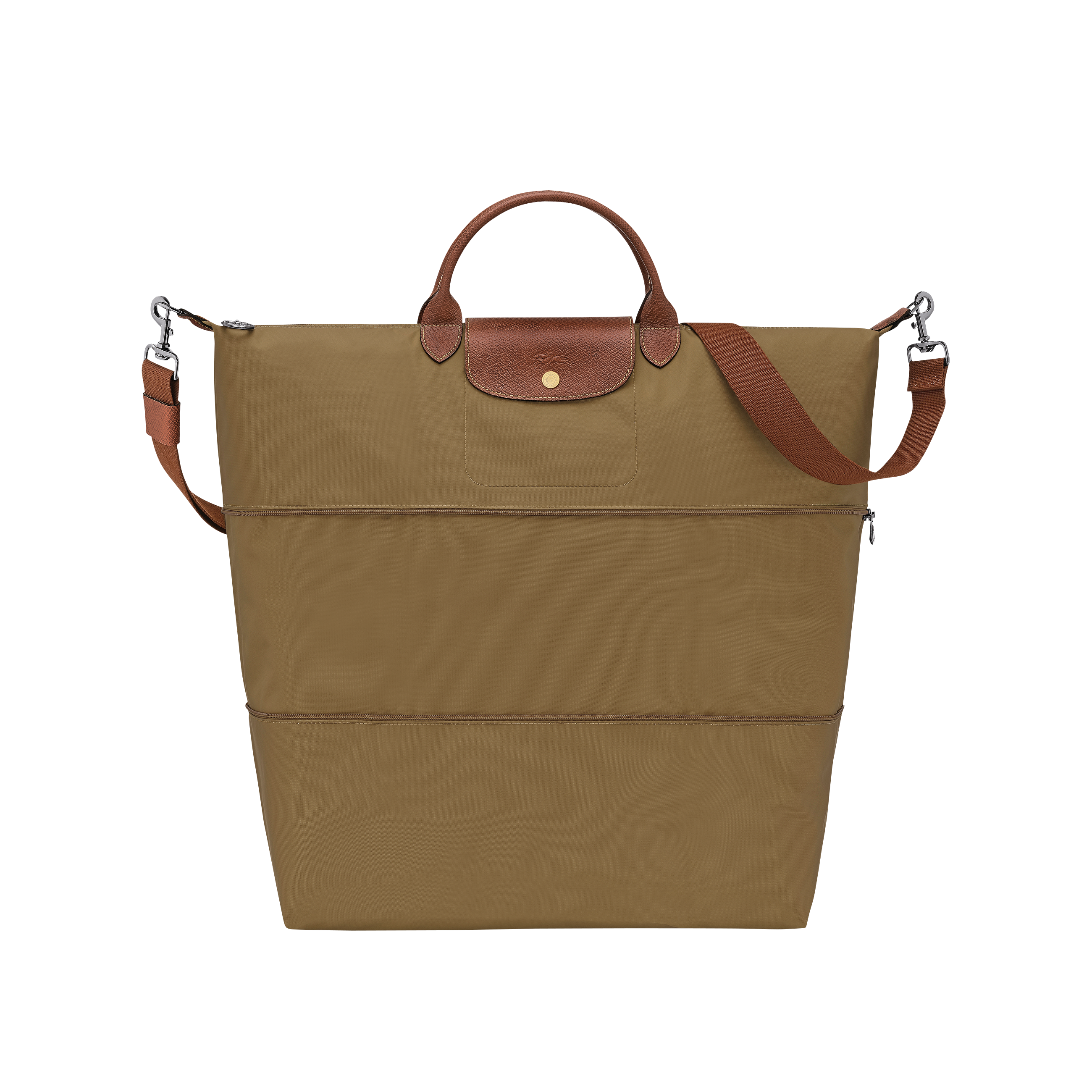 Túi du lịch có thể mở rộng Le Pliage Original – Olive