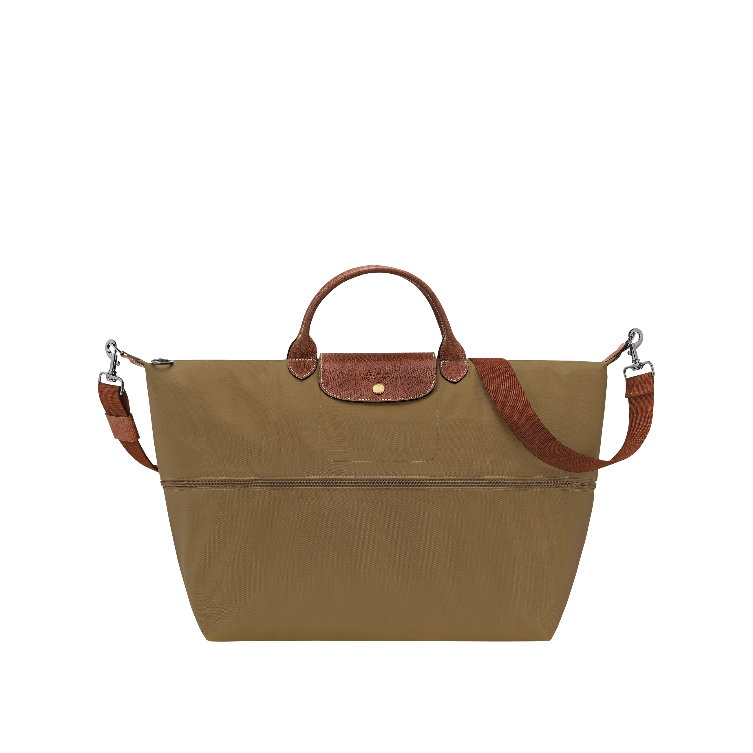 Túi du lịch có thể mở rộng Le Pliage Original - Olive