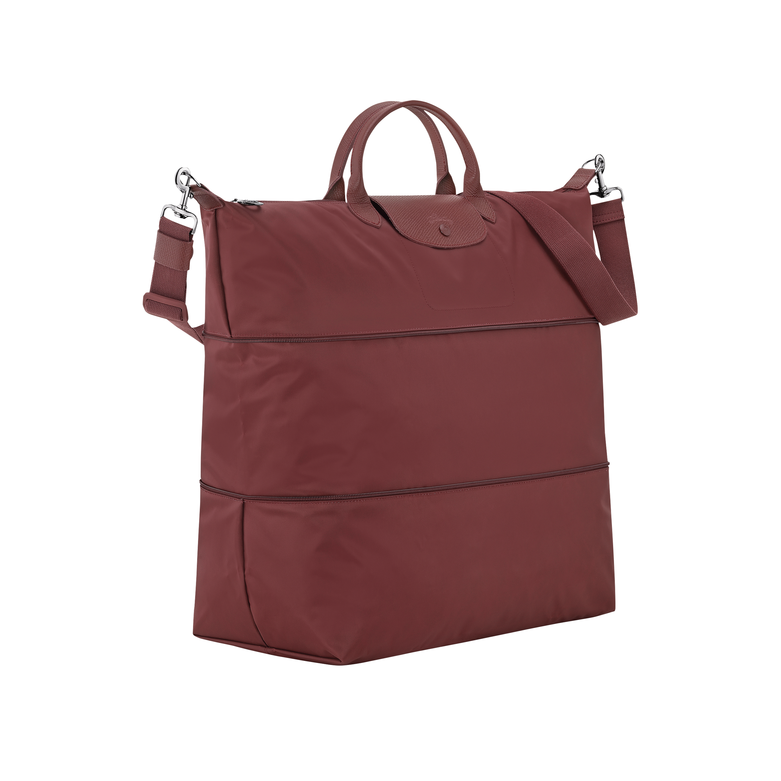 Túi du lịch có thể mở rộng Le Pliage One S - Burgundy