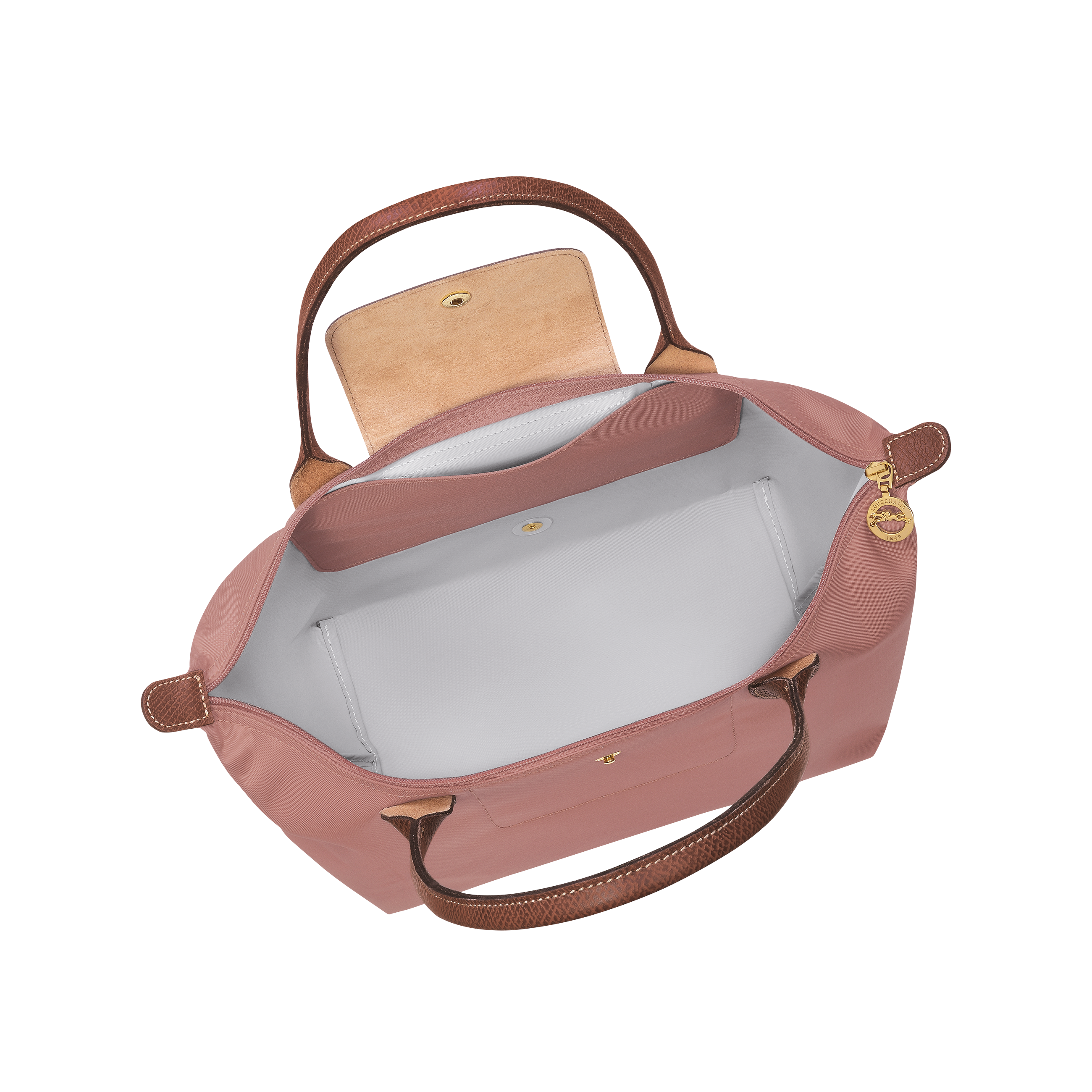 Túi Tote Le Pliage Original M - Pink Tea