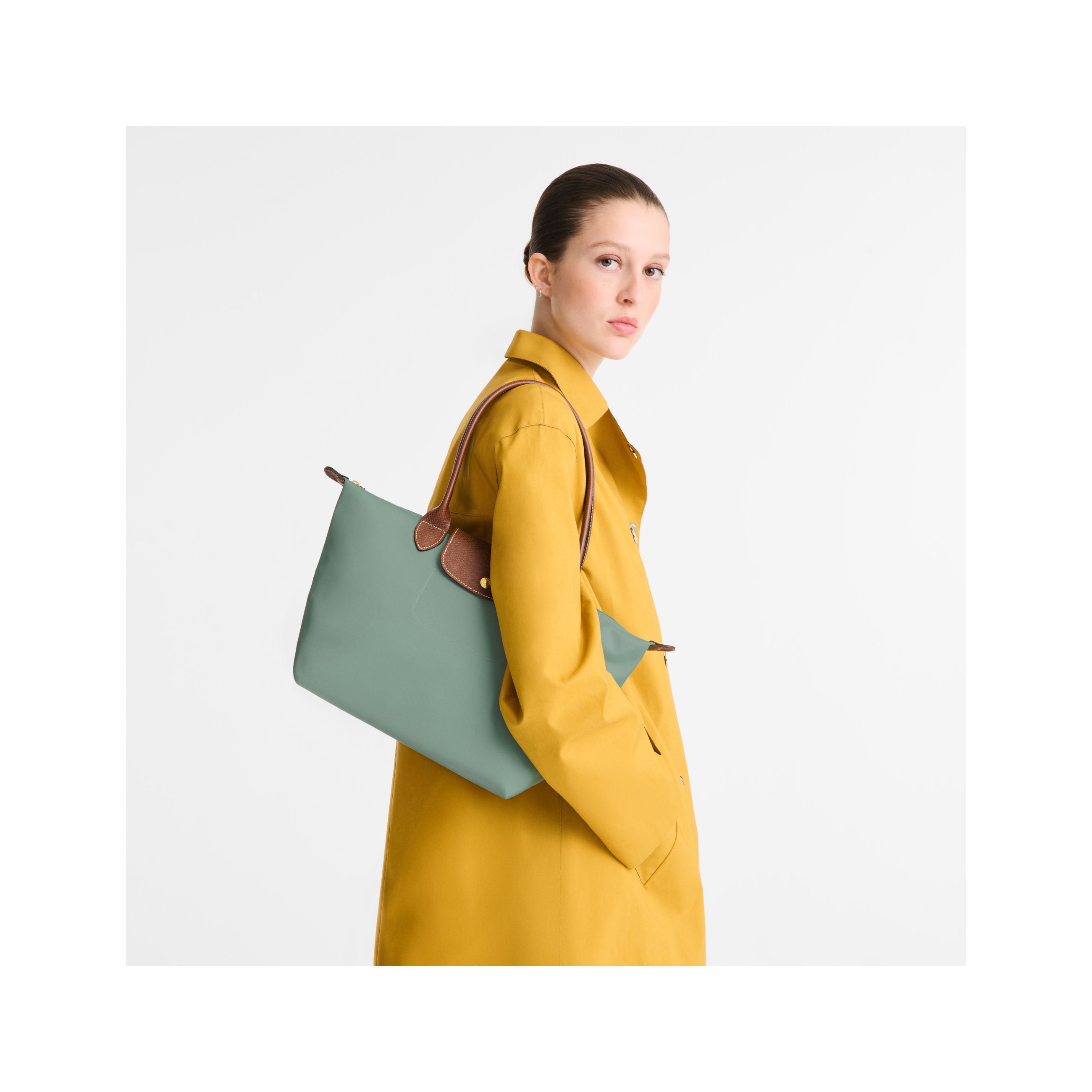 Túi Tote Le Pliage Original M - Celadon