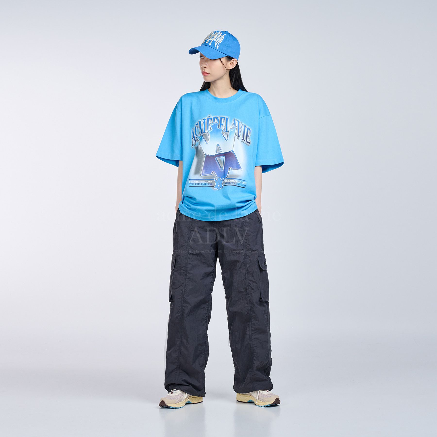 ADLV - Mũ Bóng Chày unbalance Big Logo Xanh Dương