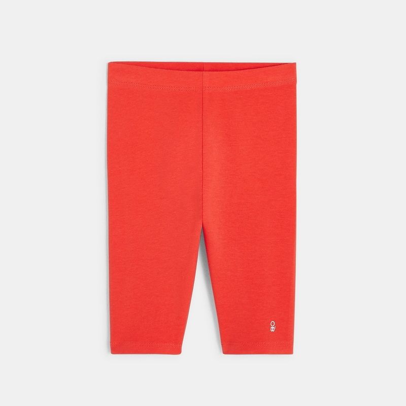 Quần legging capri màu trơn