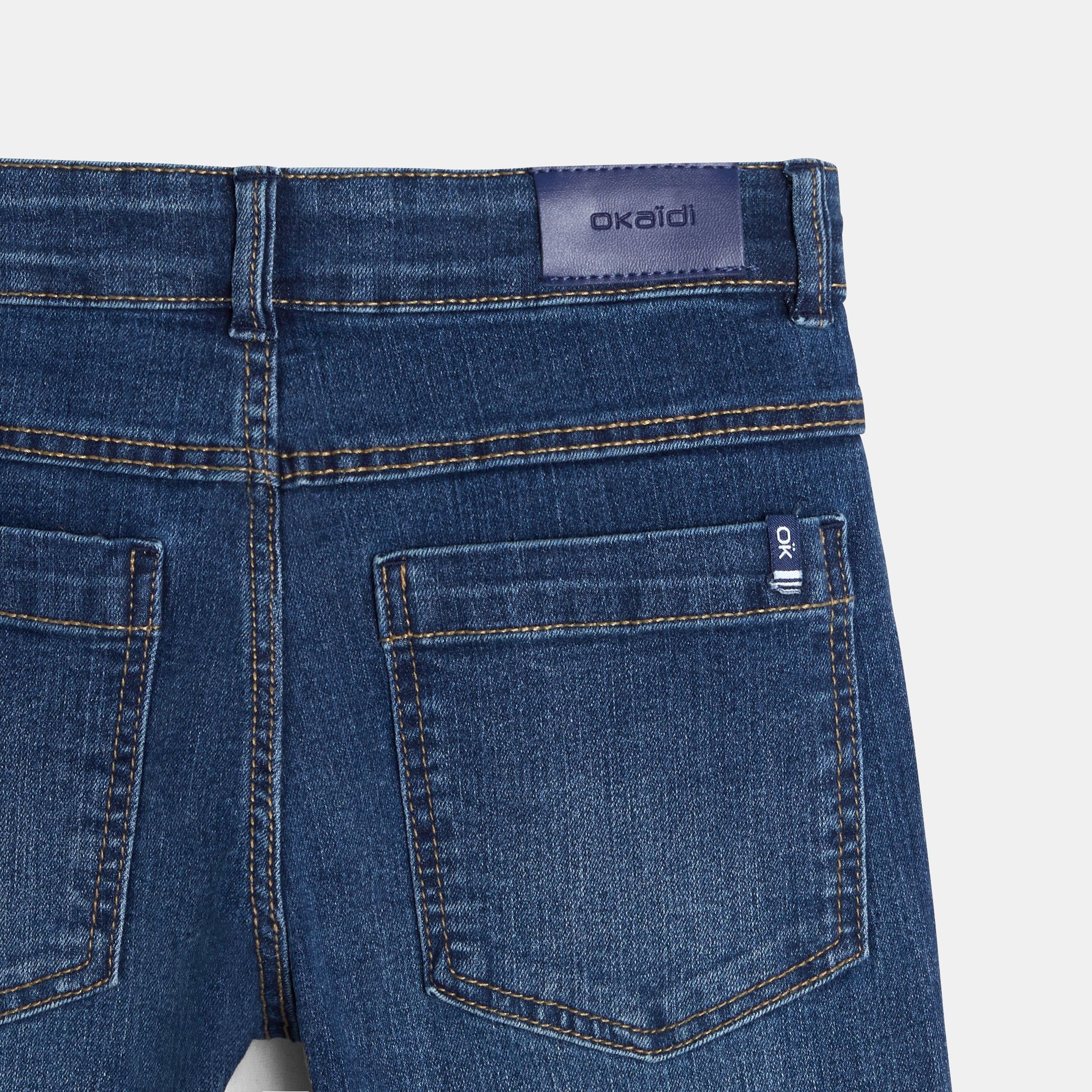 Quần short denim Bermuda