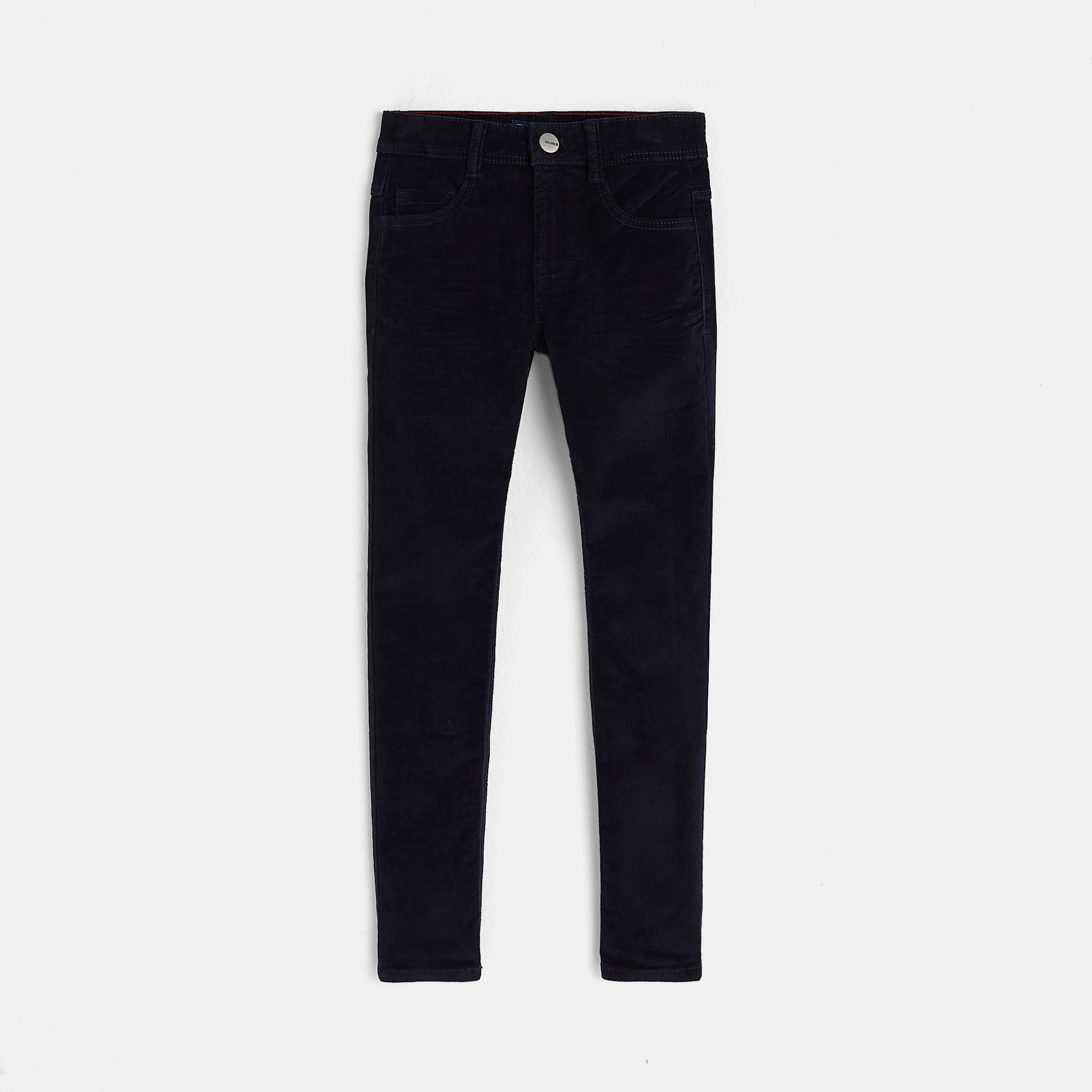 Quần skinny nhung co giãn cho bé trai