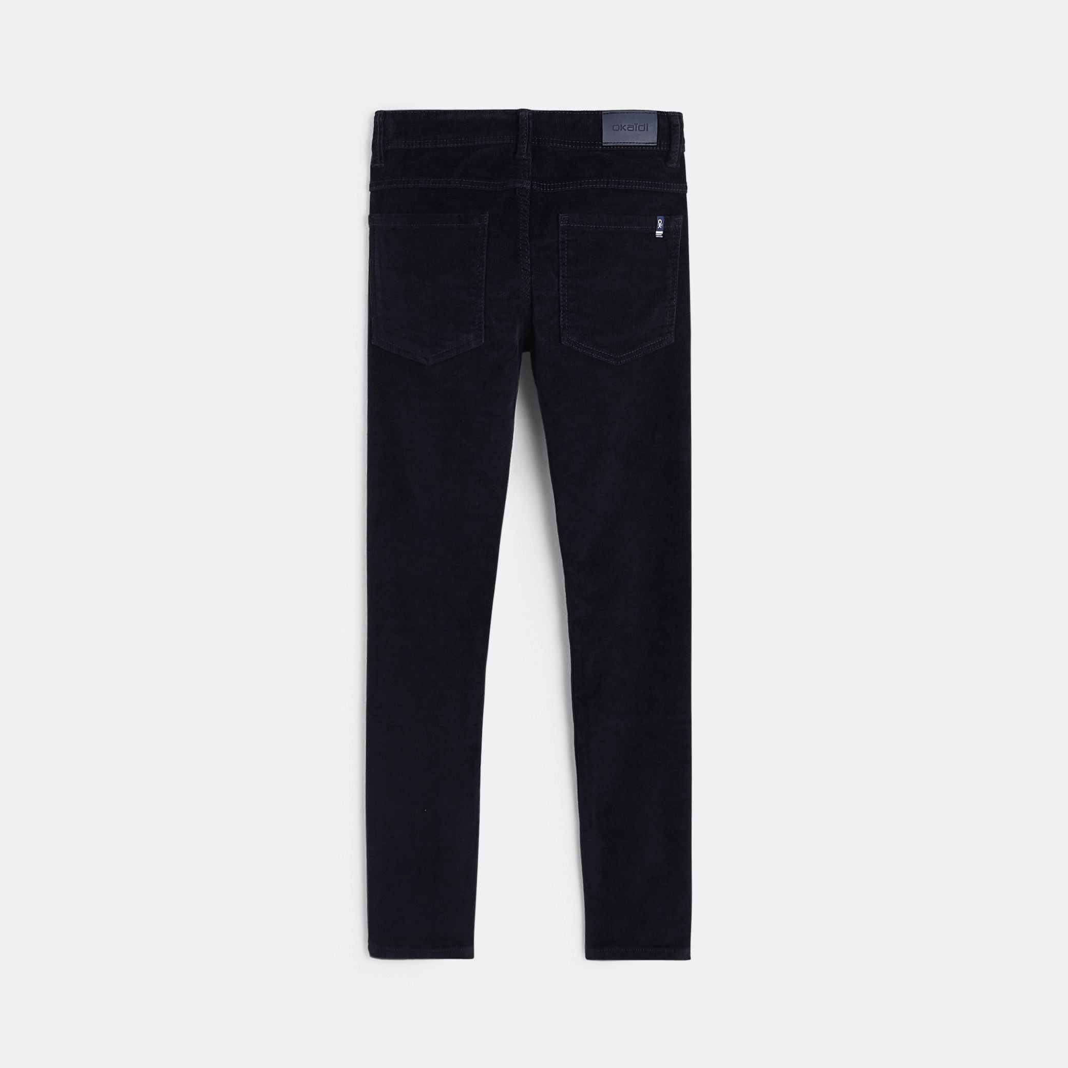 Quần skinny nhung co giãn cho bé trai