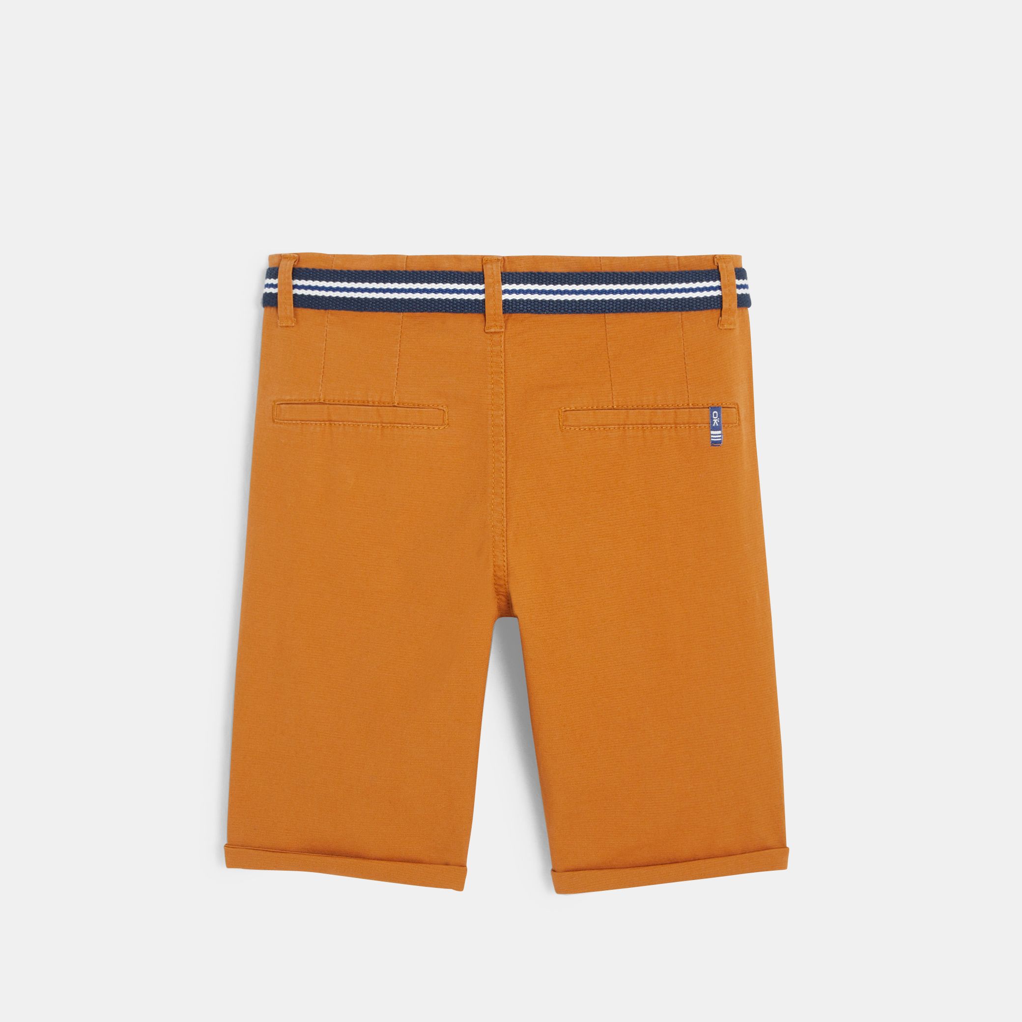 Quần short bermuda kèm thắt lưng