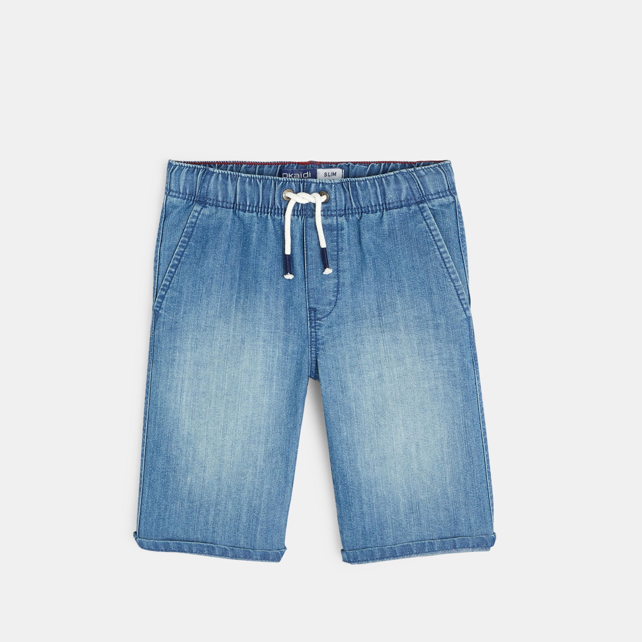 Quần short denim bermuda