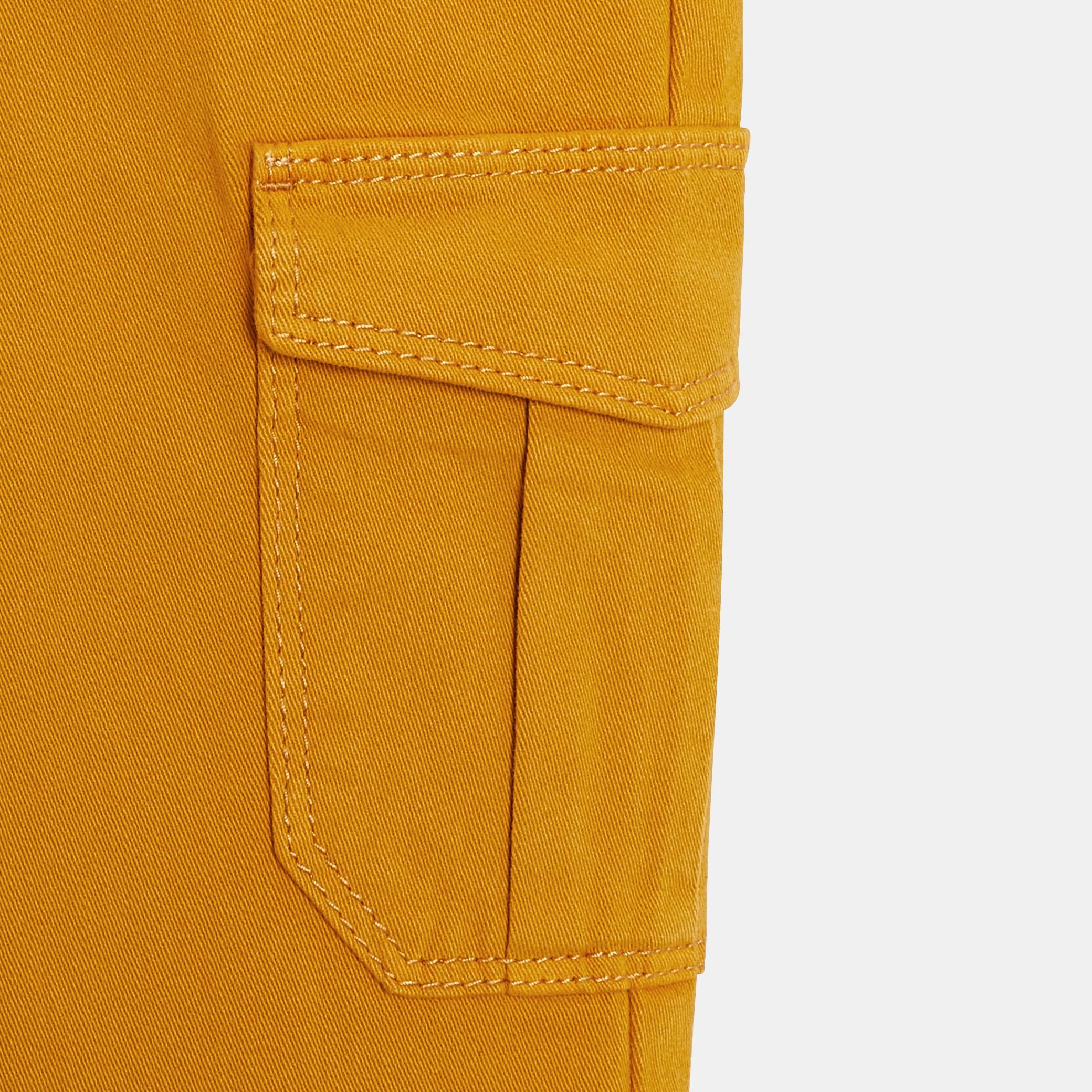 Quần skinny canvas co giãn cho bé gái