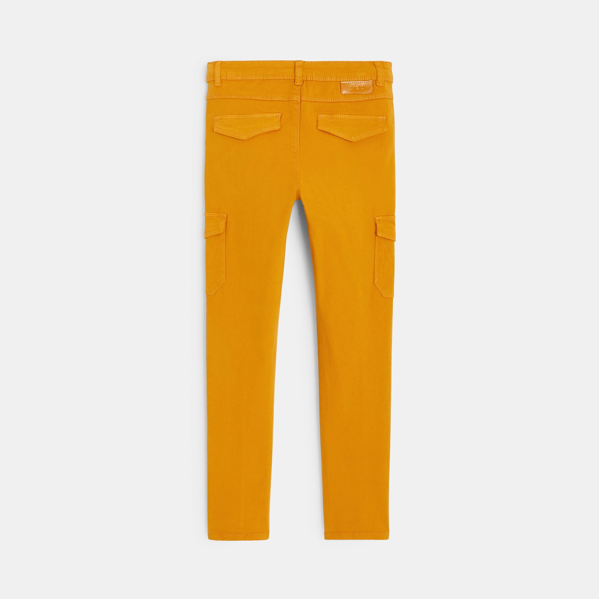 Quần skinny canvas co giãn cho bé gái