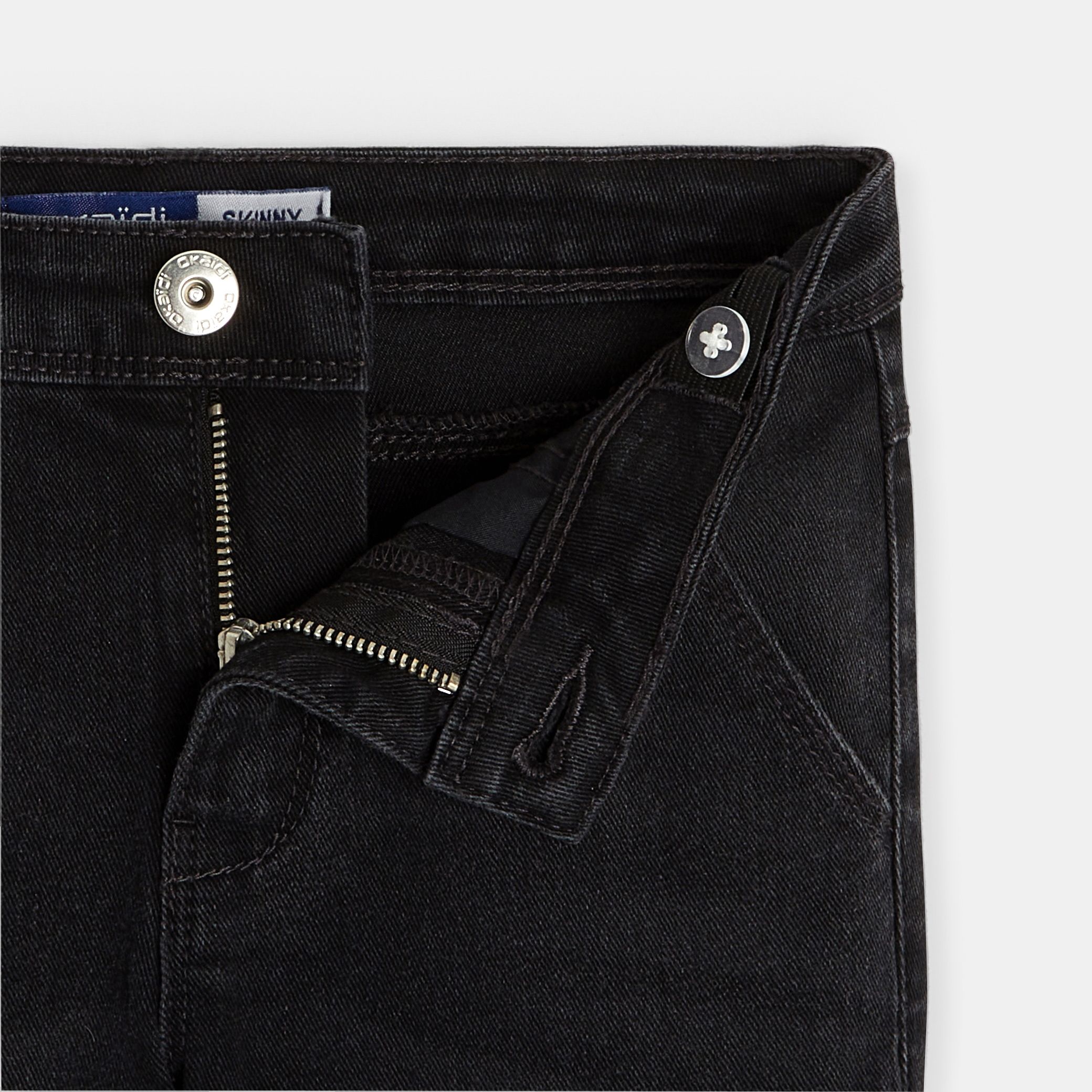 Quần skinny canvas co giãn cho bé gái