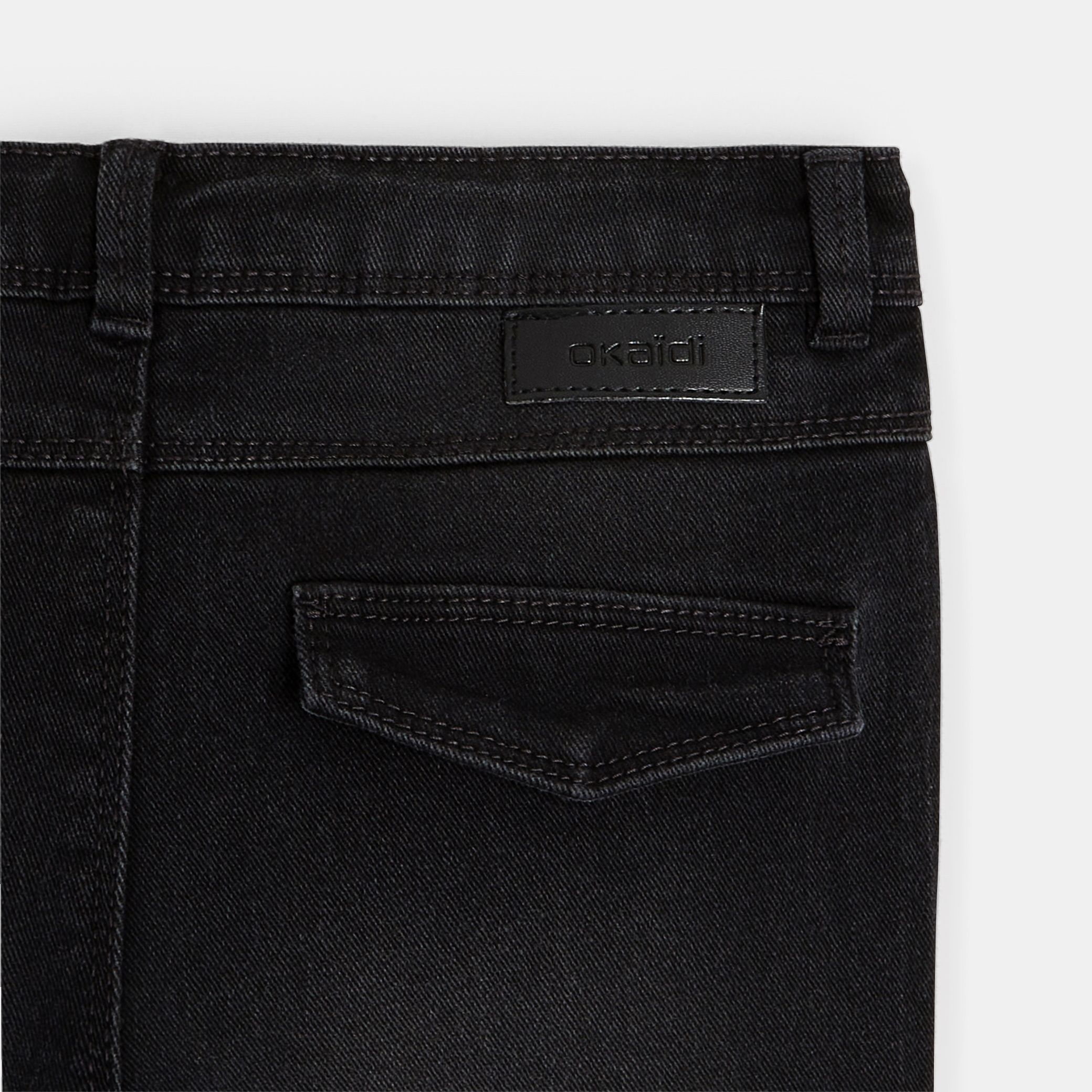 Quần skinny canvas co giãn cho bé gái