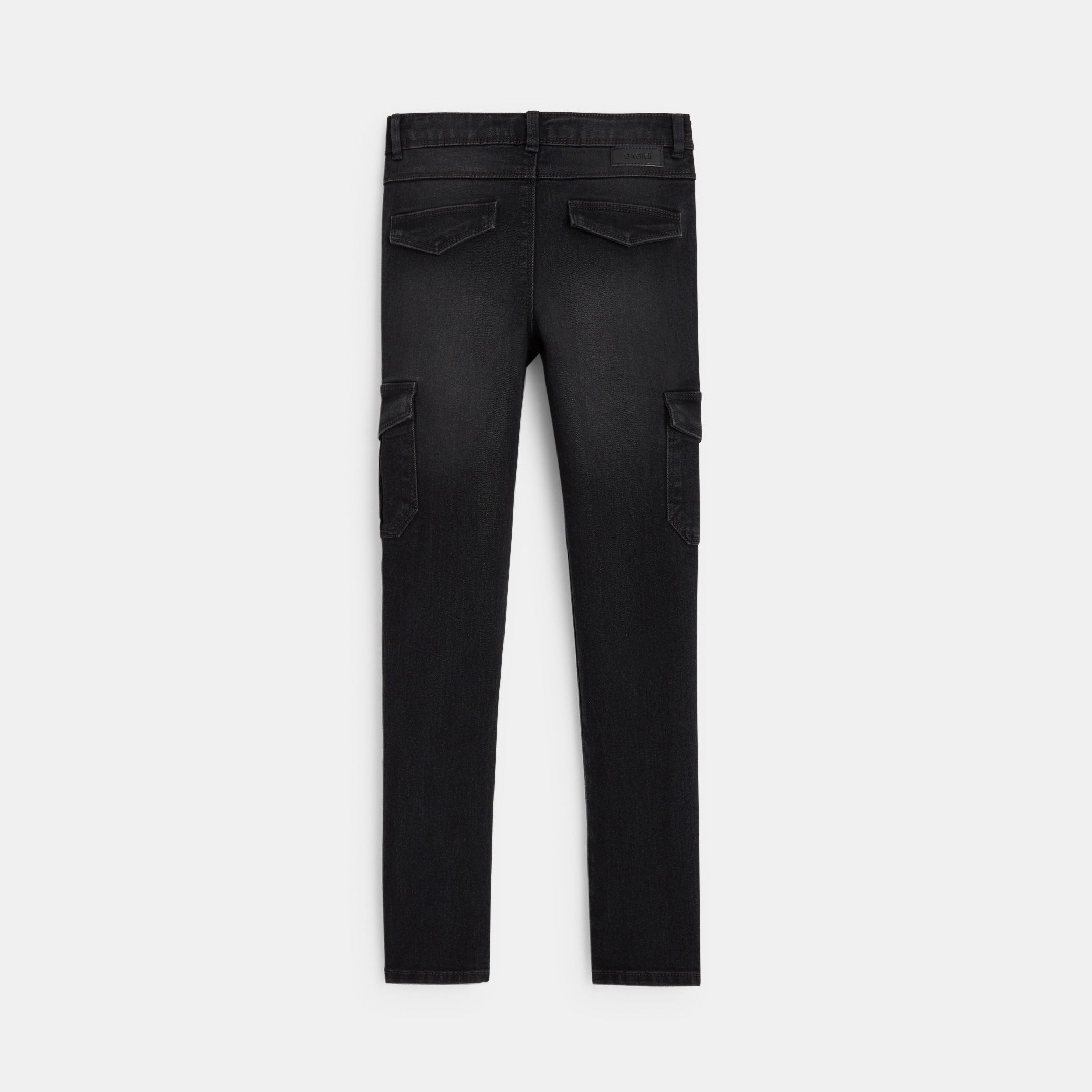 Quần skinny canvas co giãn cho bé gái
